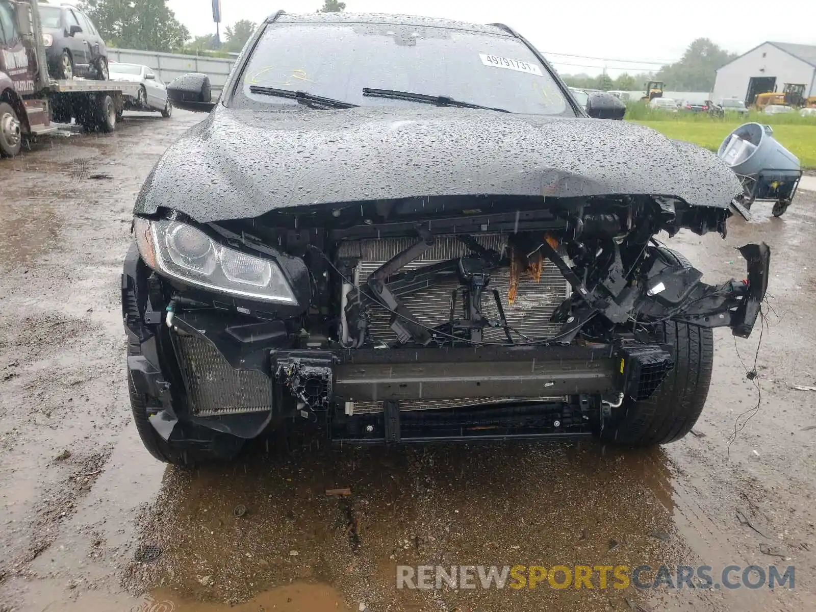 9 Photograph of a damaged car SADCJ2FX1KA368411 JAGUAR F-PACE 2019