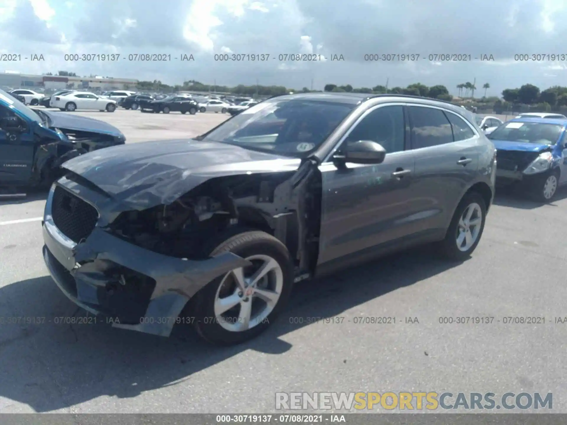 2 Photograph of a damaged car SADCJ2FX1KA368750 JAGUAR F-PACE 2019