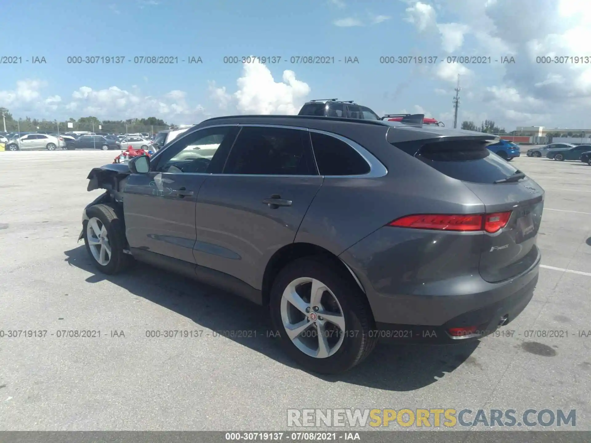 3 Photograph of a damaged car SADCJ2FX1KA368750 JAGUAR F-PACE 2019