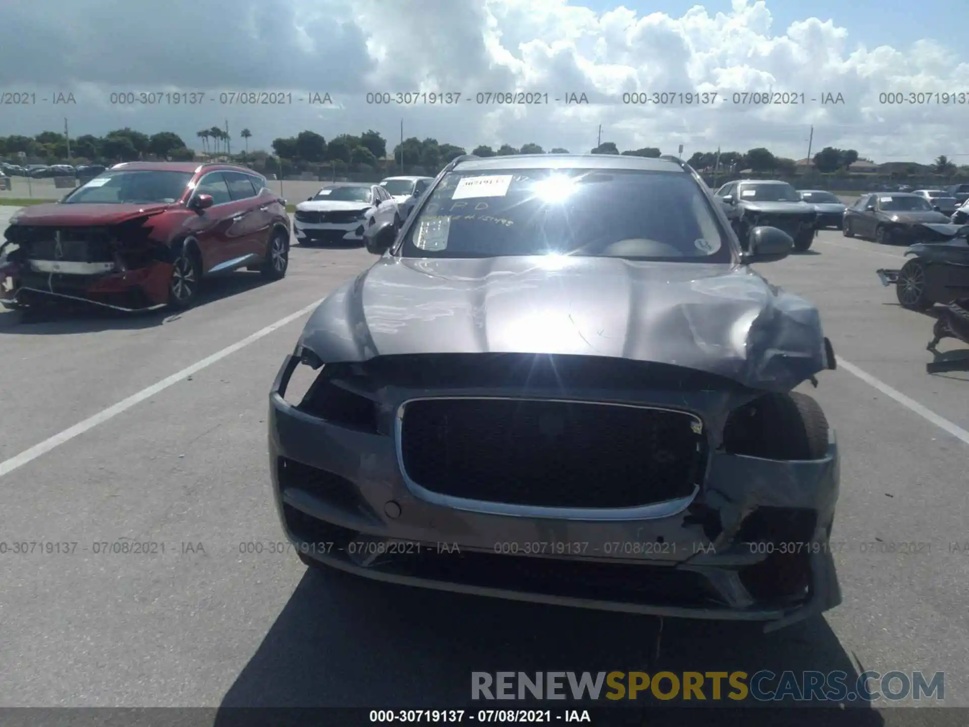 6 Photograph of a damaged car SADCJ2FX1KA368750 JAGUAR F-PACE 2019