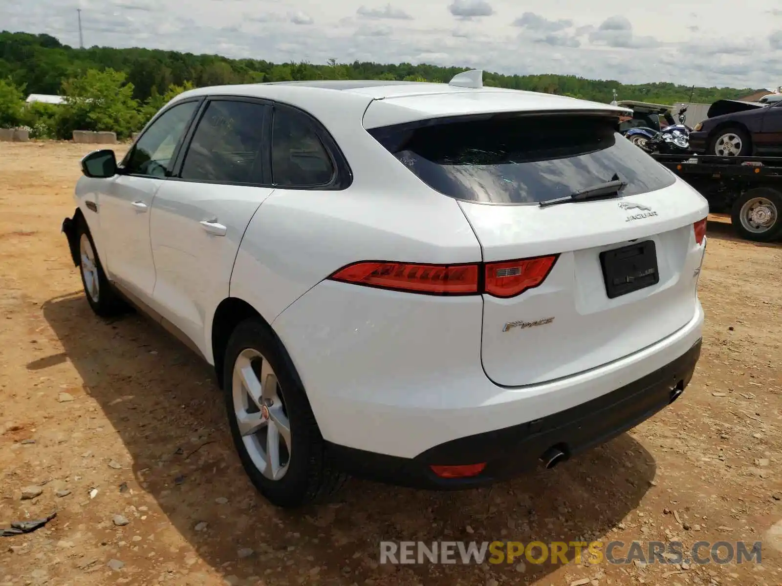 3 Photograph of a damaged car SADCJ2FX1KA602305 JAGUAR F-PACE 2019