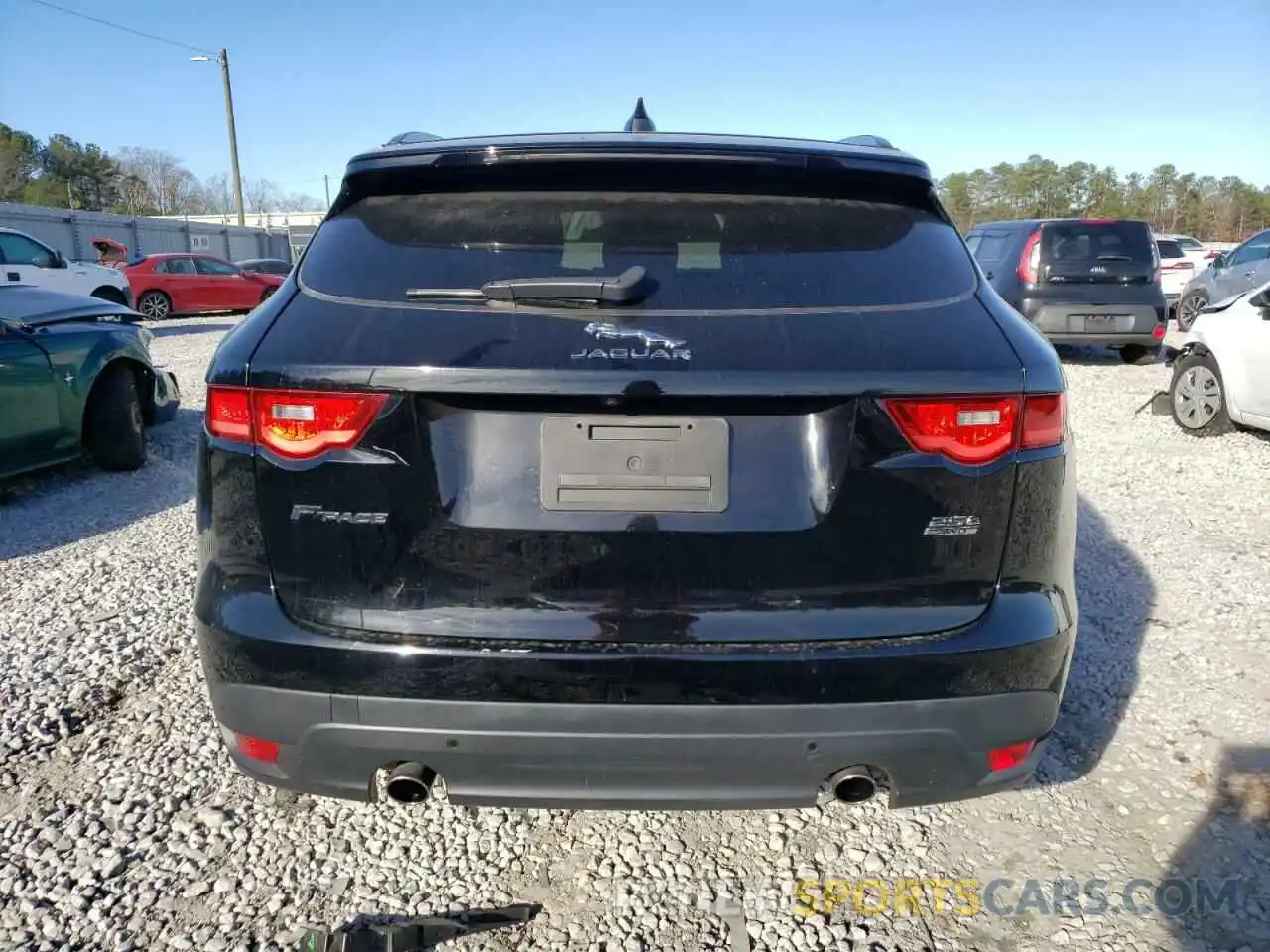 6 Photograph of a damaged car SADCJ2FX1KA609299 JAGUAR F-PACE 2019