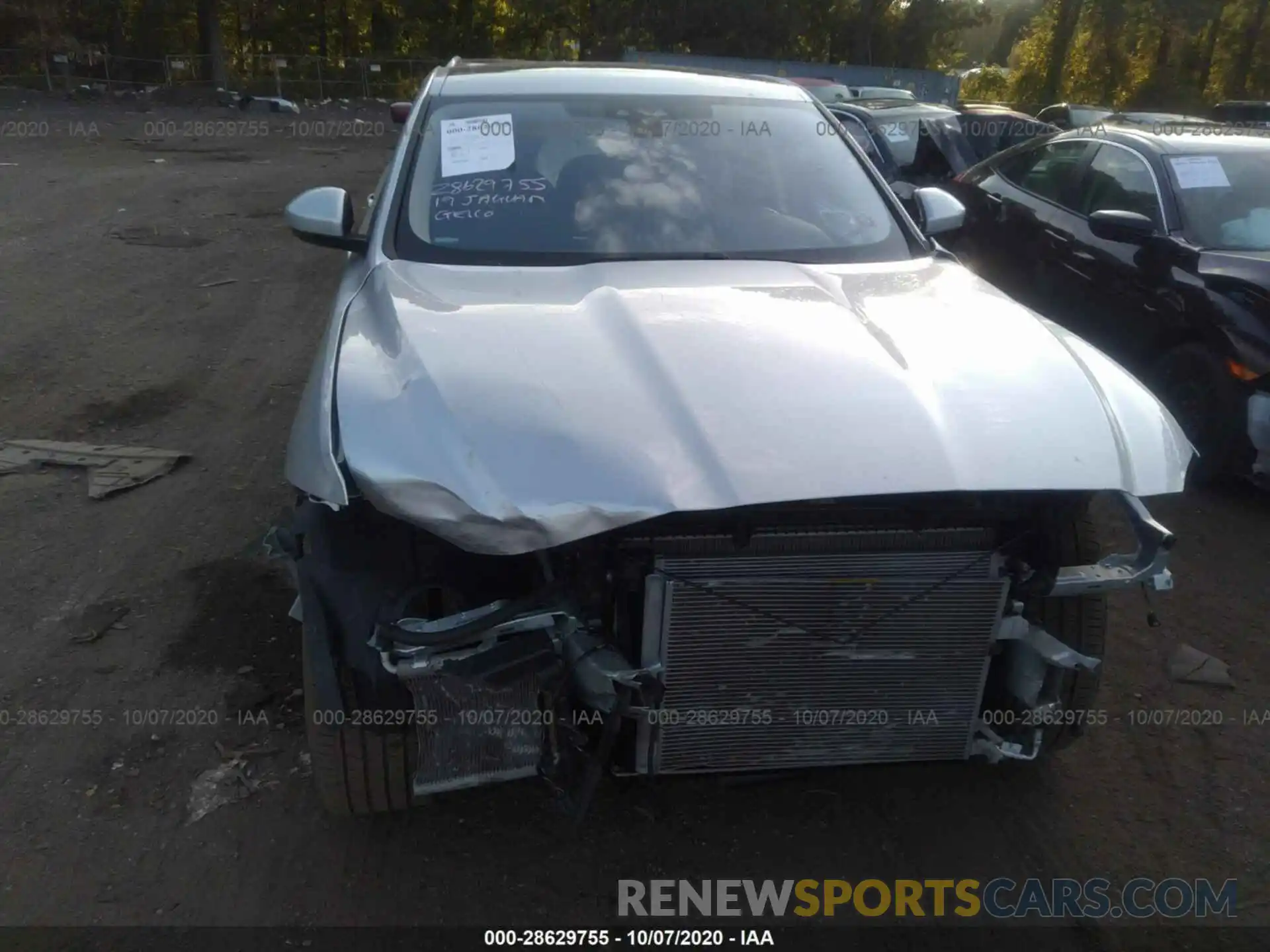 6 Photograph of a damaged car SADCJ2FX2KA396072 JAGUAR F-PACE 2019