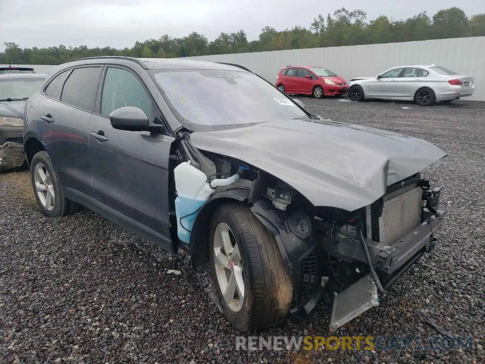 1 Photograph of a damaged car SADCJ2FX2KA397271 JAGUAR F-PACE 2019