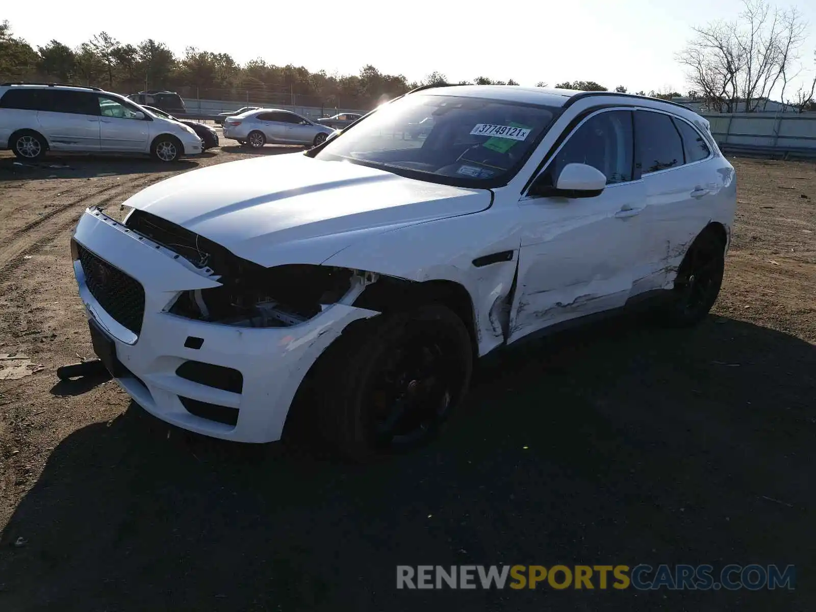 2 Photograph of a damaged car SADCJ2FX2KA601504 JAGUAR F-PACE 2019