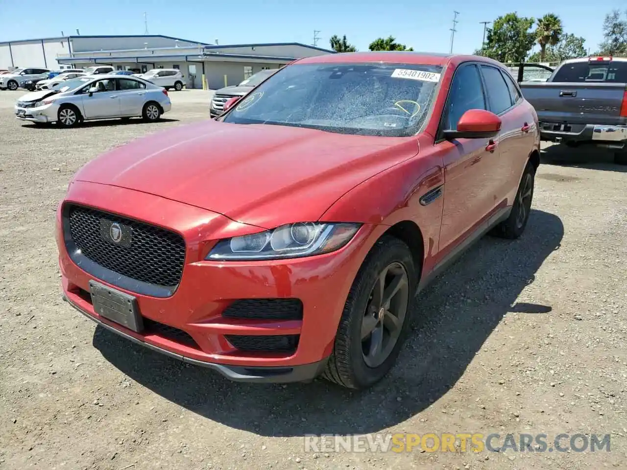 2 Photograph of a damaged car SADCJ2FX3KA354350 JAGUAR F-PACE 2019