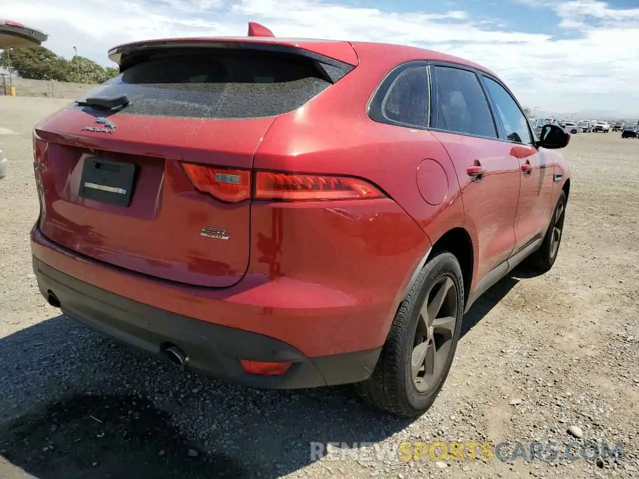 4 Photograph of a damaged car SADCJ2FX3KA354350 JAGUAR F-PACE 2019