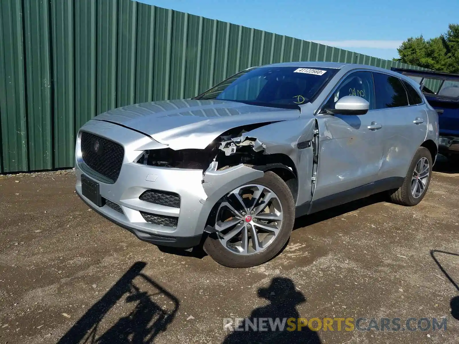 2 Photograph of a damaged car SADCJ2FX3KA360682 JAGUAR F-PACE 2019