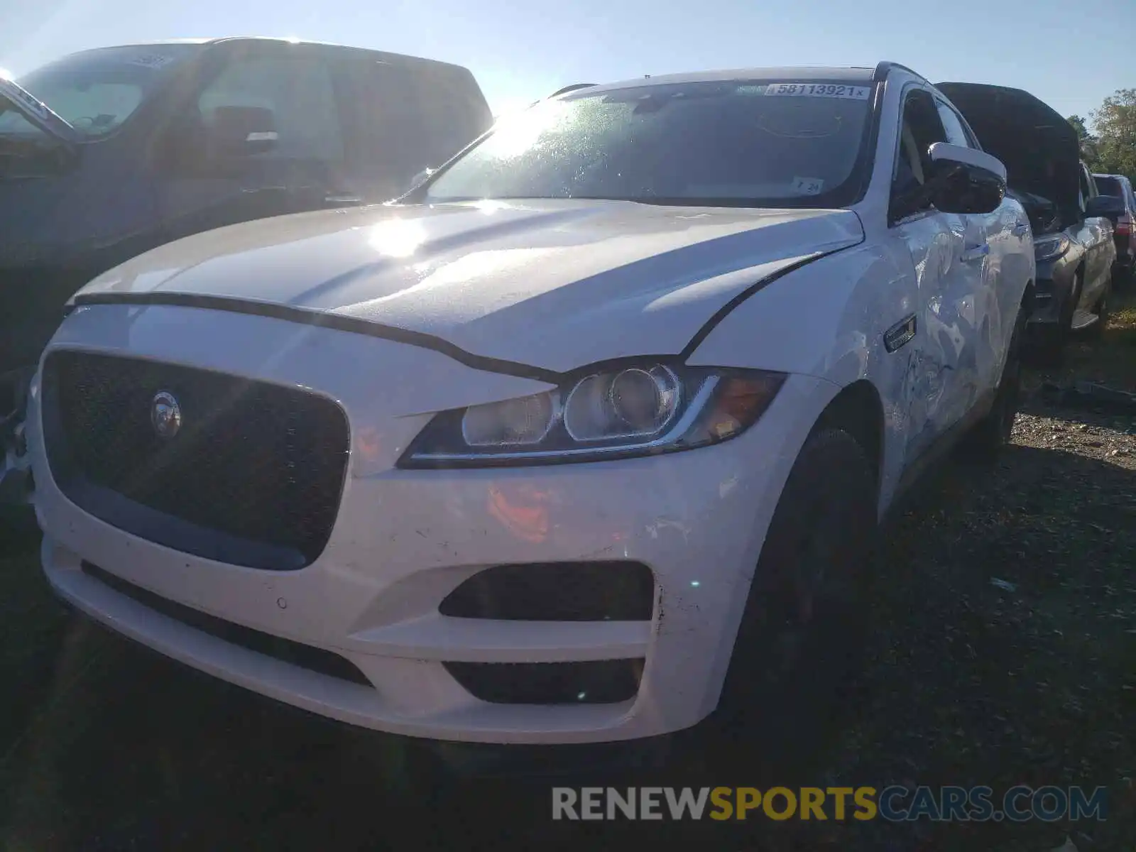 2 Photograph of a damaged car SADCJ2FX3KA361931 JAGUAR F-PACE 2019