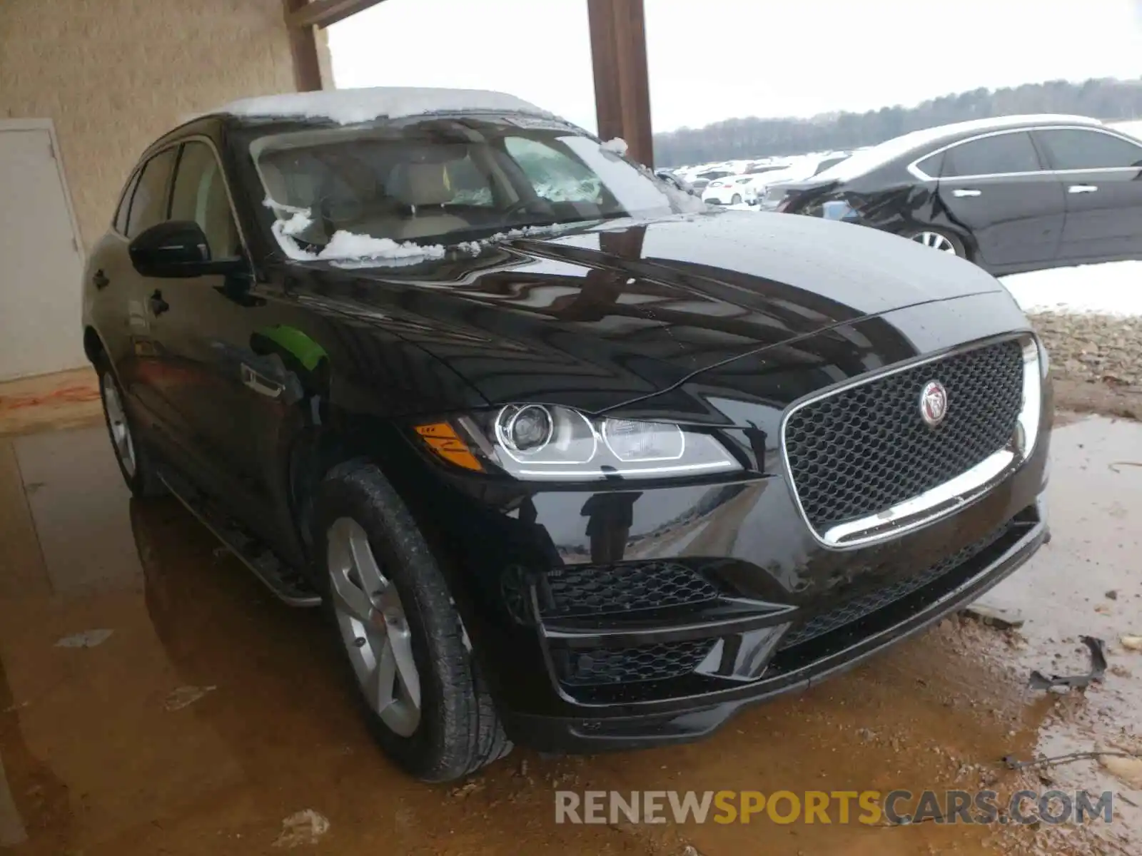 1 Photograph of a damaged car SADCJ2FX3KA391933 JAGUAR F-PACE 2019