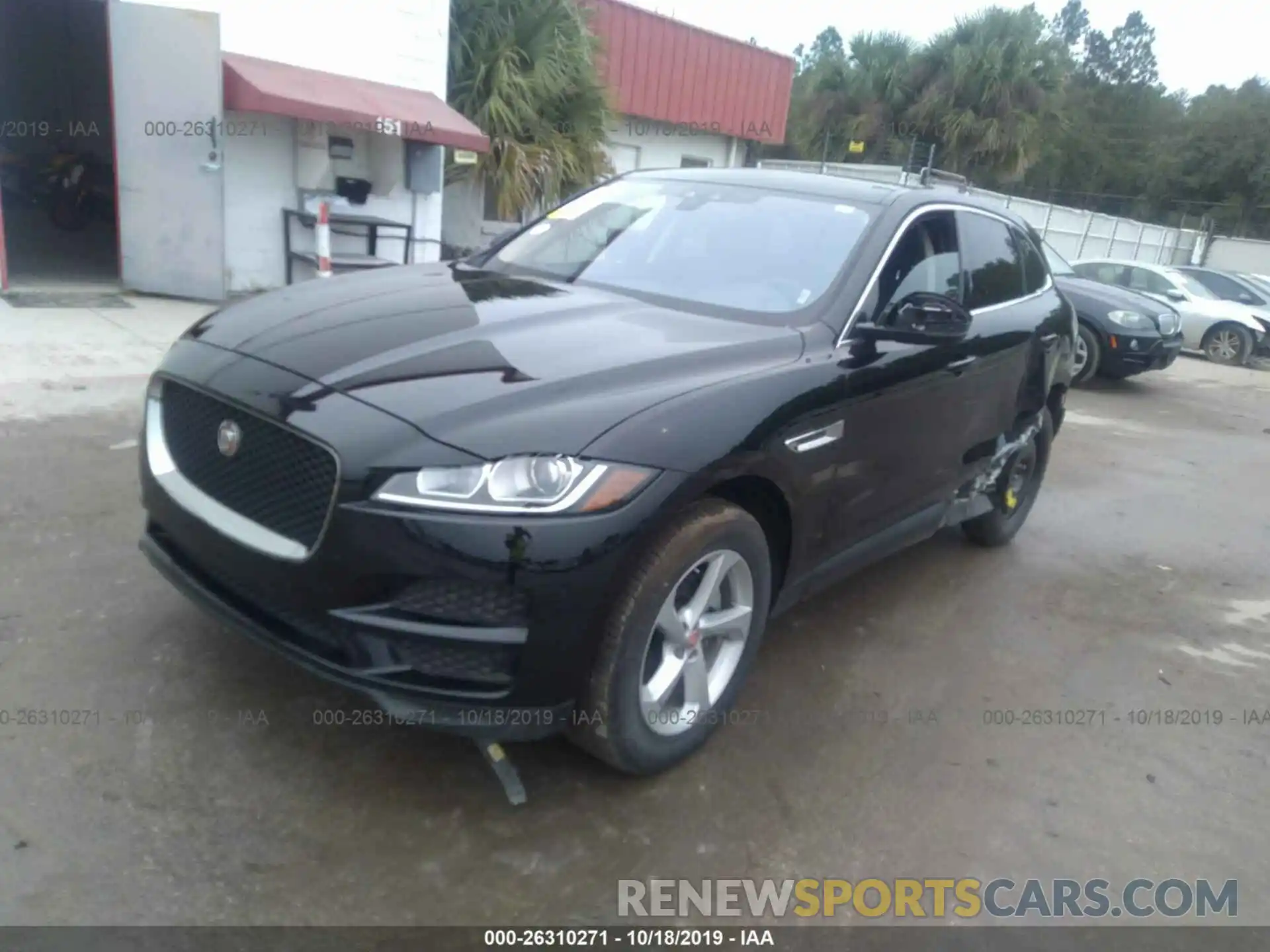 2 Фотография поврежденного автомобиля SADCJ2FX3KA398977 JAGUAR F-PACE 2019