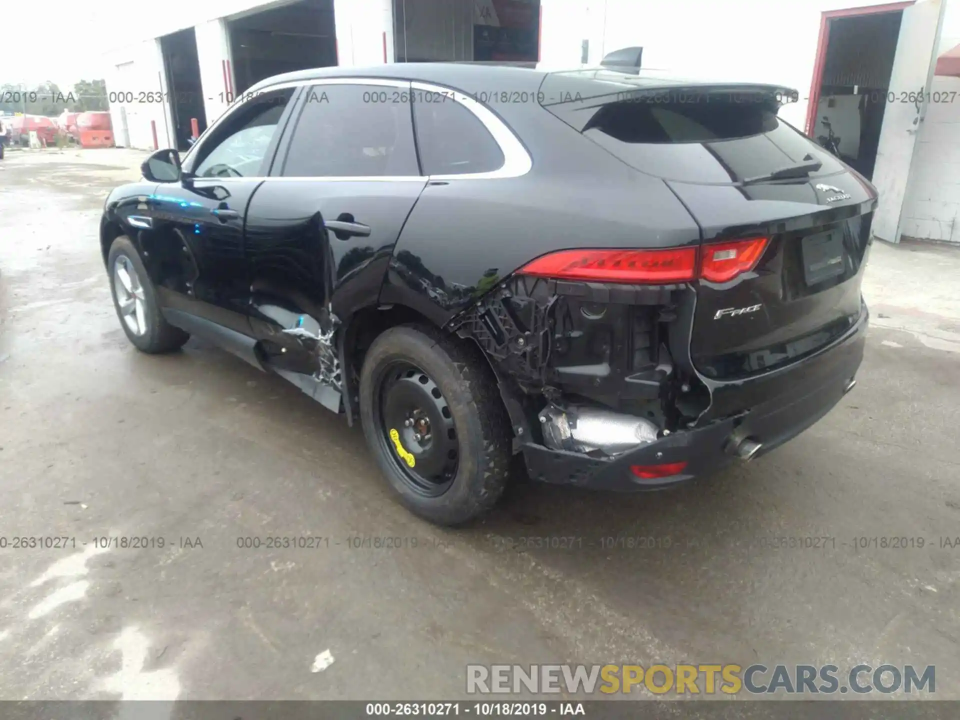 3 Фотография поврежденного автомобиля SADCJ2FX3KA398977 JAGUAR F-PACE 2019