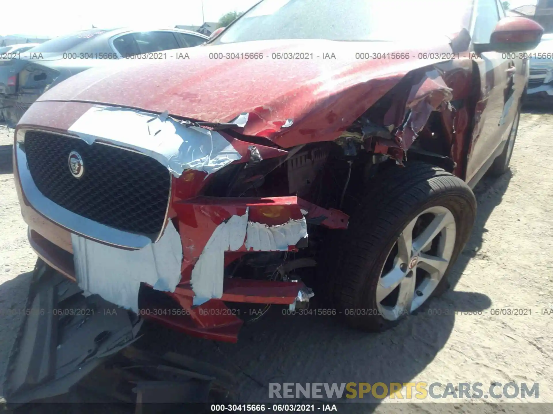 6 Photograph of a damaged car SADCJ2FX3KA600040 JAGUAR F-PACE 2019