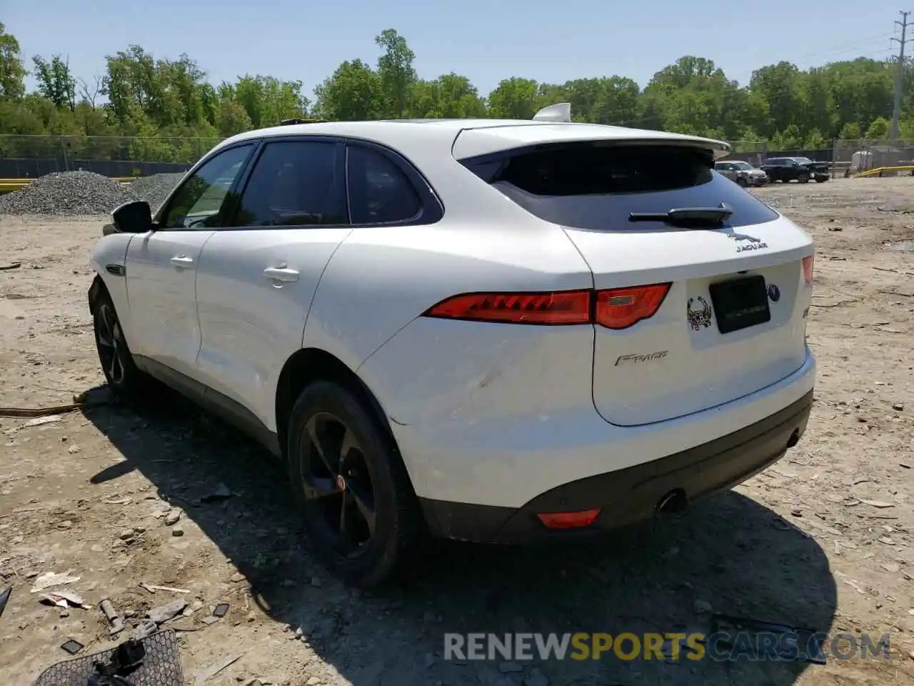 3 Фотография поврежденного автомобиля SADCJ2FX3KA600684 JAGUAR F-PACE 2019