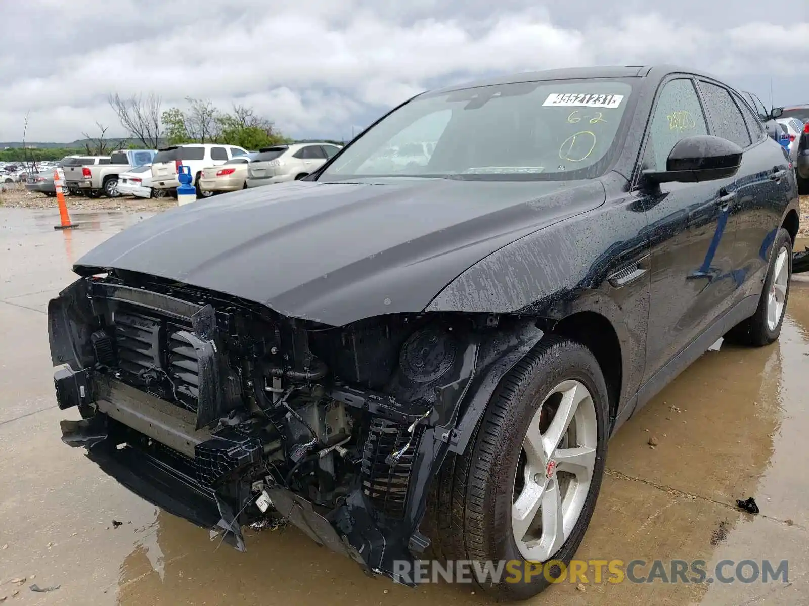 2 Photograph of a damaged car SADCJ2FX3KA606551 JAGUAR F-PACE 2019