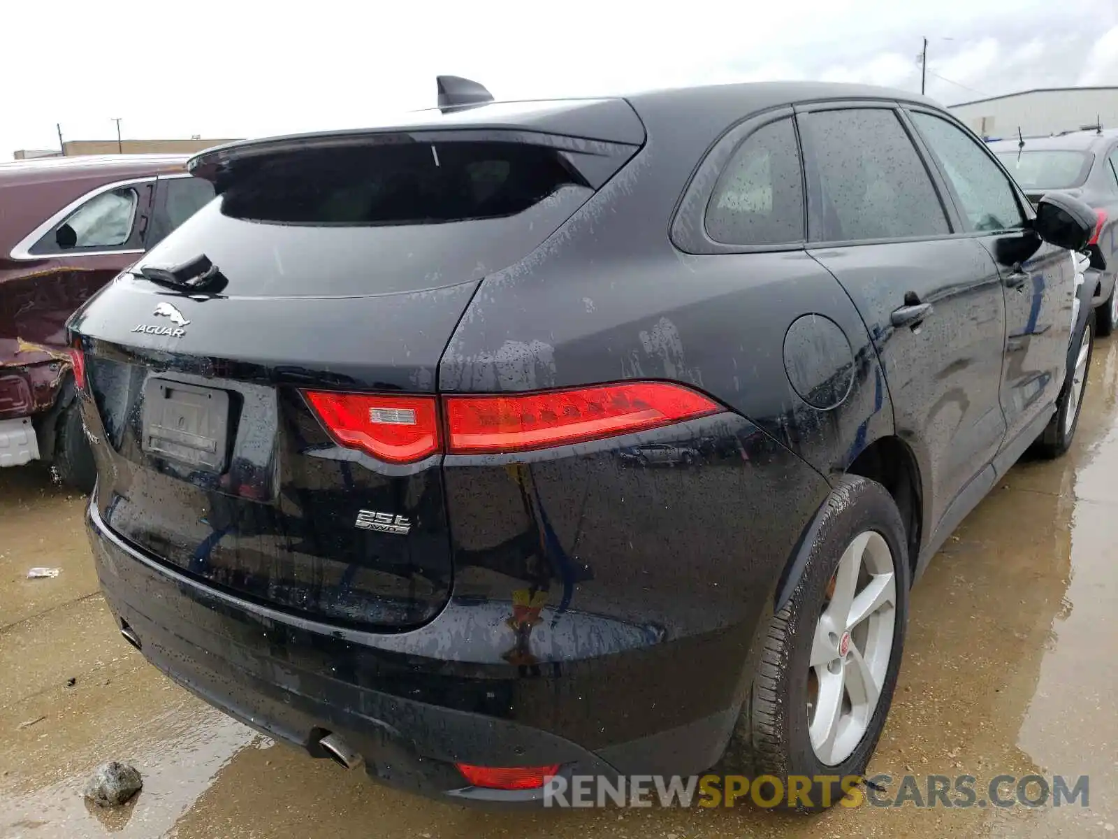 4 Фотография поврежденного автомобиля SADCJ2FX3KA606551 JAGUAR F-PACE 2019