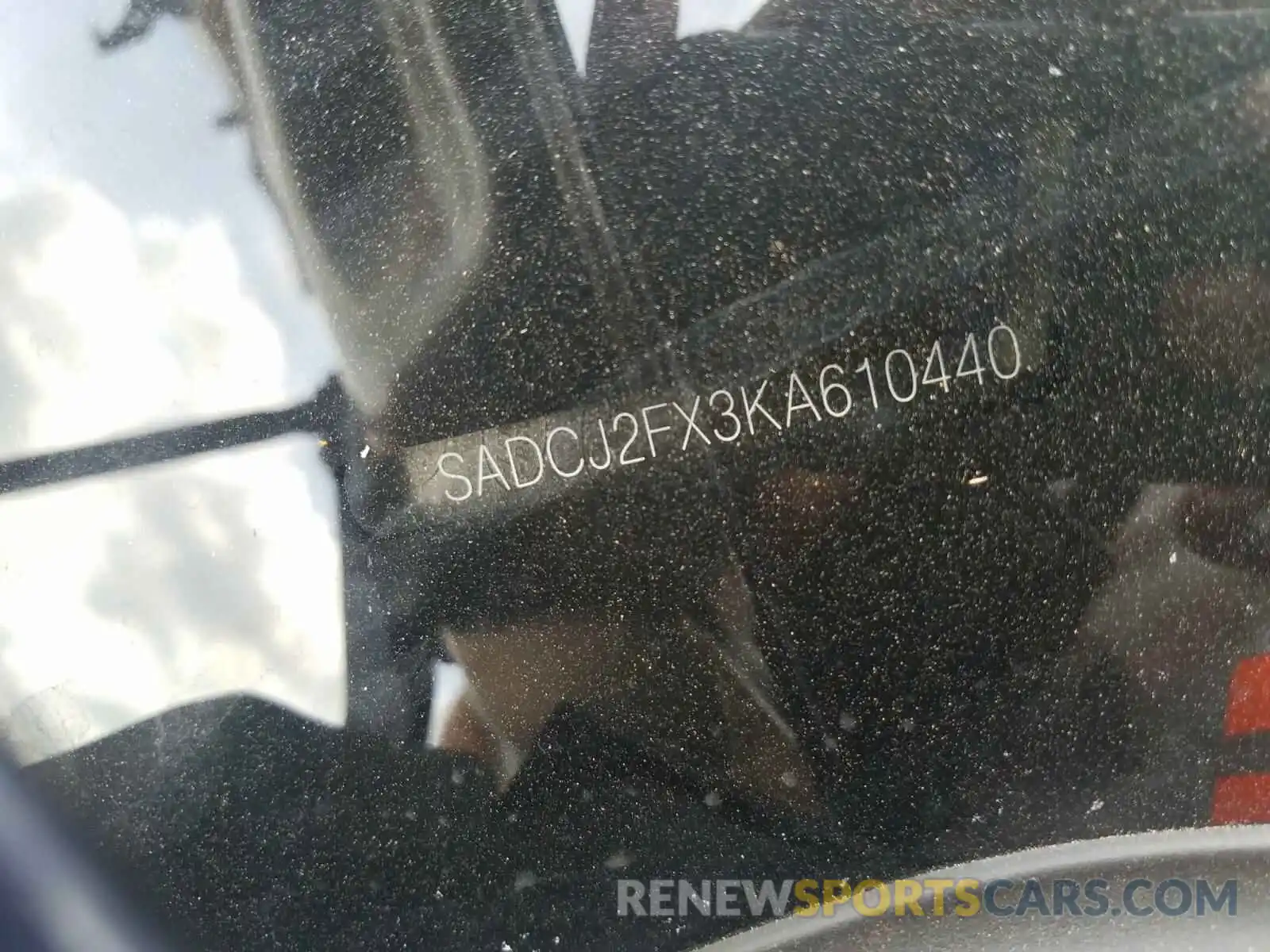 10 Photograph of a damaged car SADCJ2FX3KA610440 JAGUAR F-PACE 2019