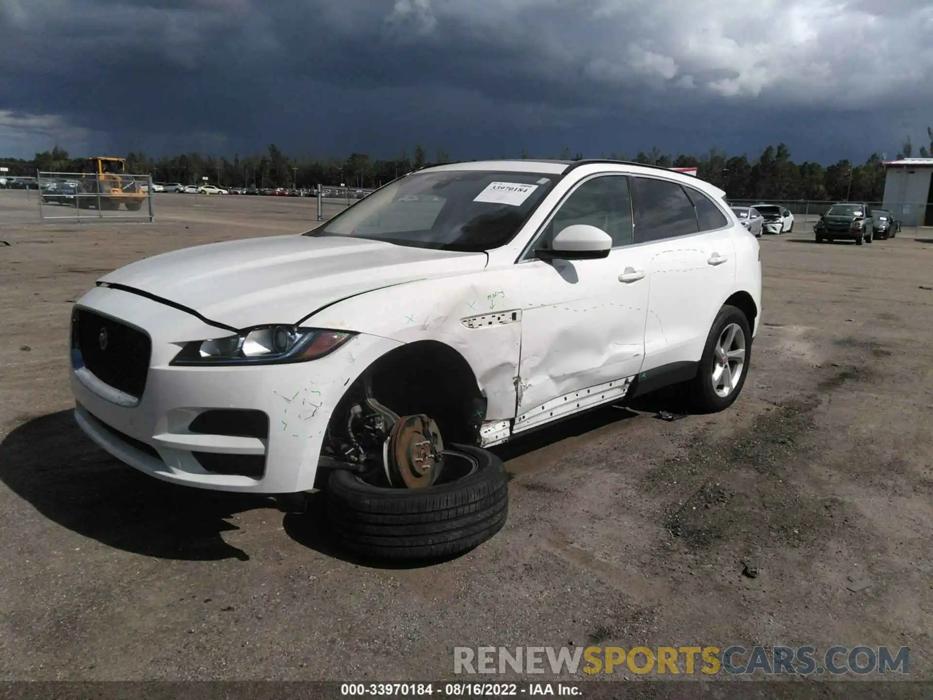 2 Photograph of a damaged car SADCJ2FX4KA364580 JAGUAR F-PACE 2019