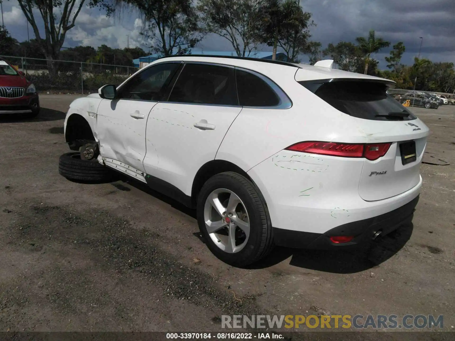 3 Photograph of a damaged car SADCJ2FX4KA364580 JAGUAR F-PACE 2019