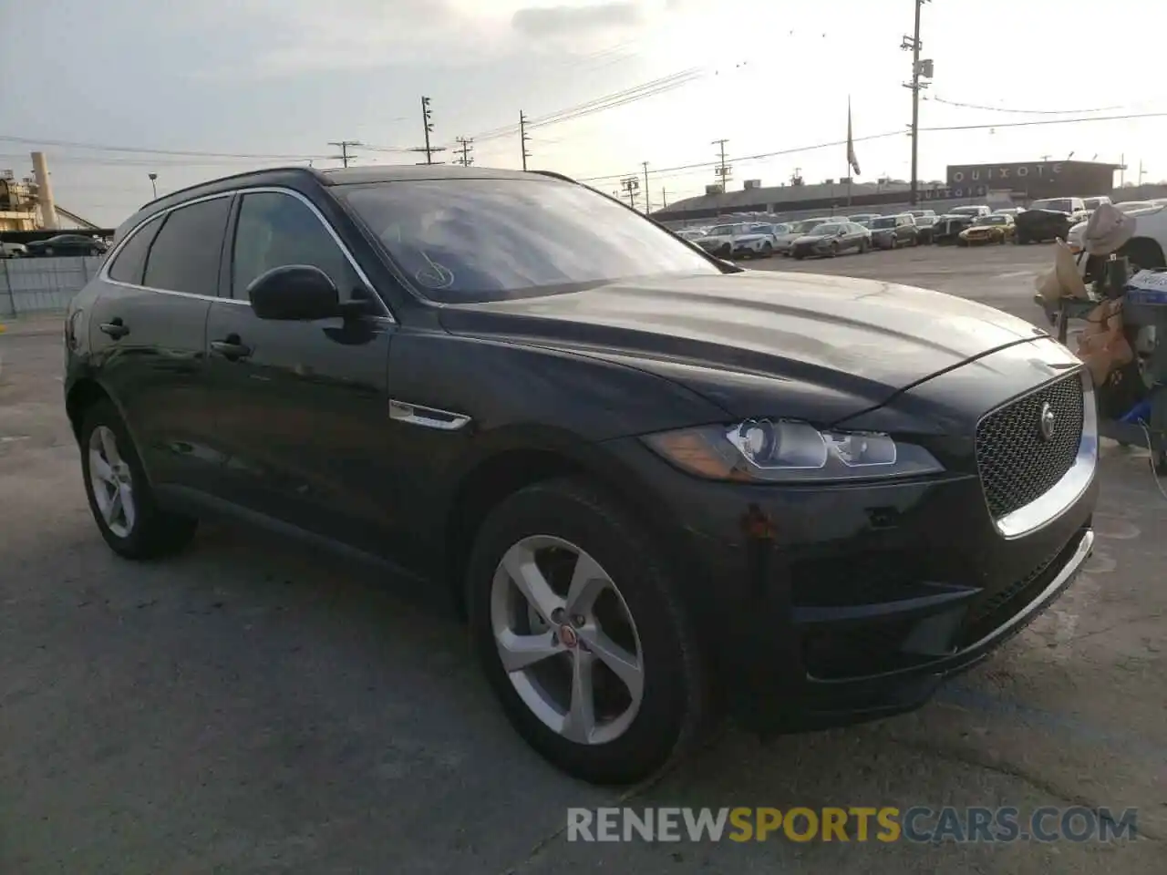 1 Photograph of a damaged car SADCJ2FX4KA395442 JAGUAR F-PACE 2019