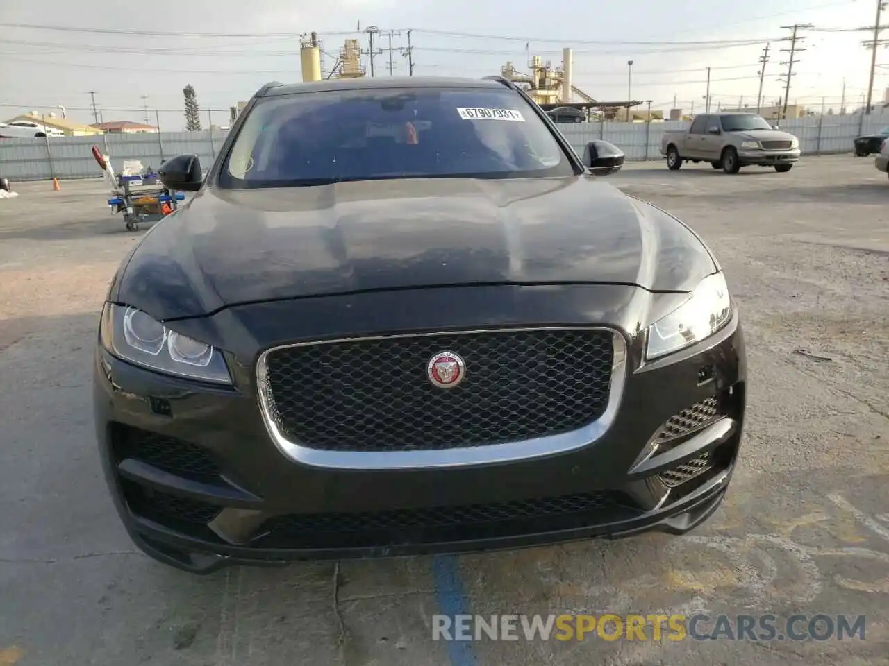 9 Фотография поврежденного автомобиля SADCJ2FX4KA395442 JAGUAR F-PACE 2019