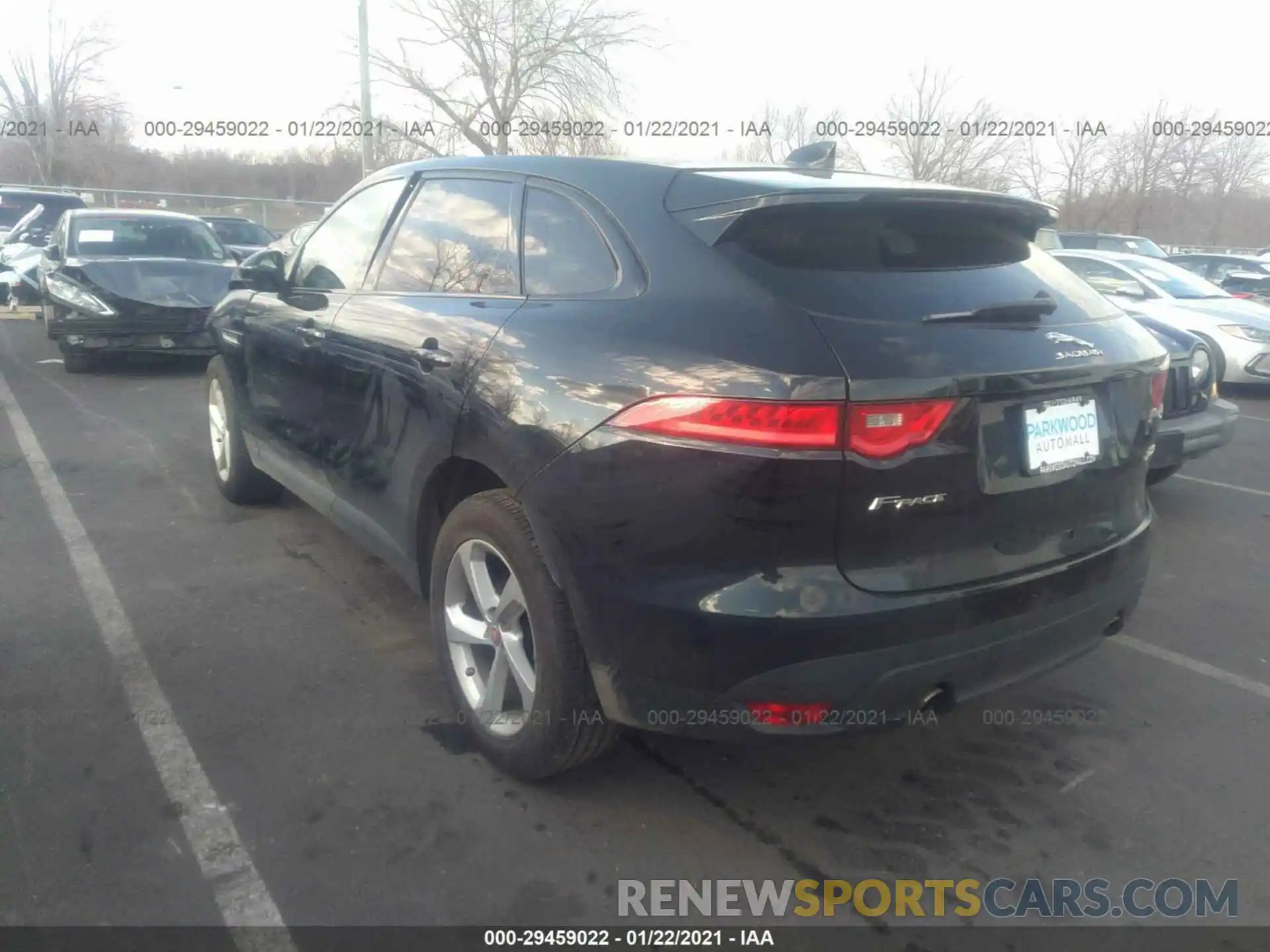 3 Photograph of a damaged car SADCJ2FX4KA602038 JAGUAR F-PACE 2019