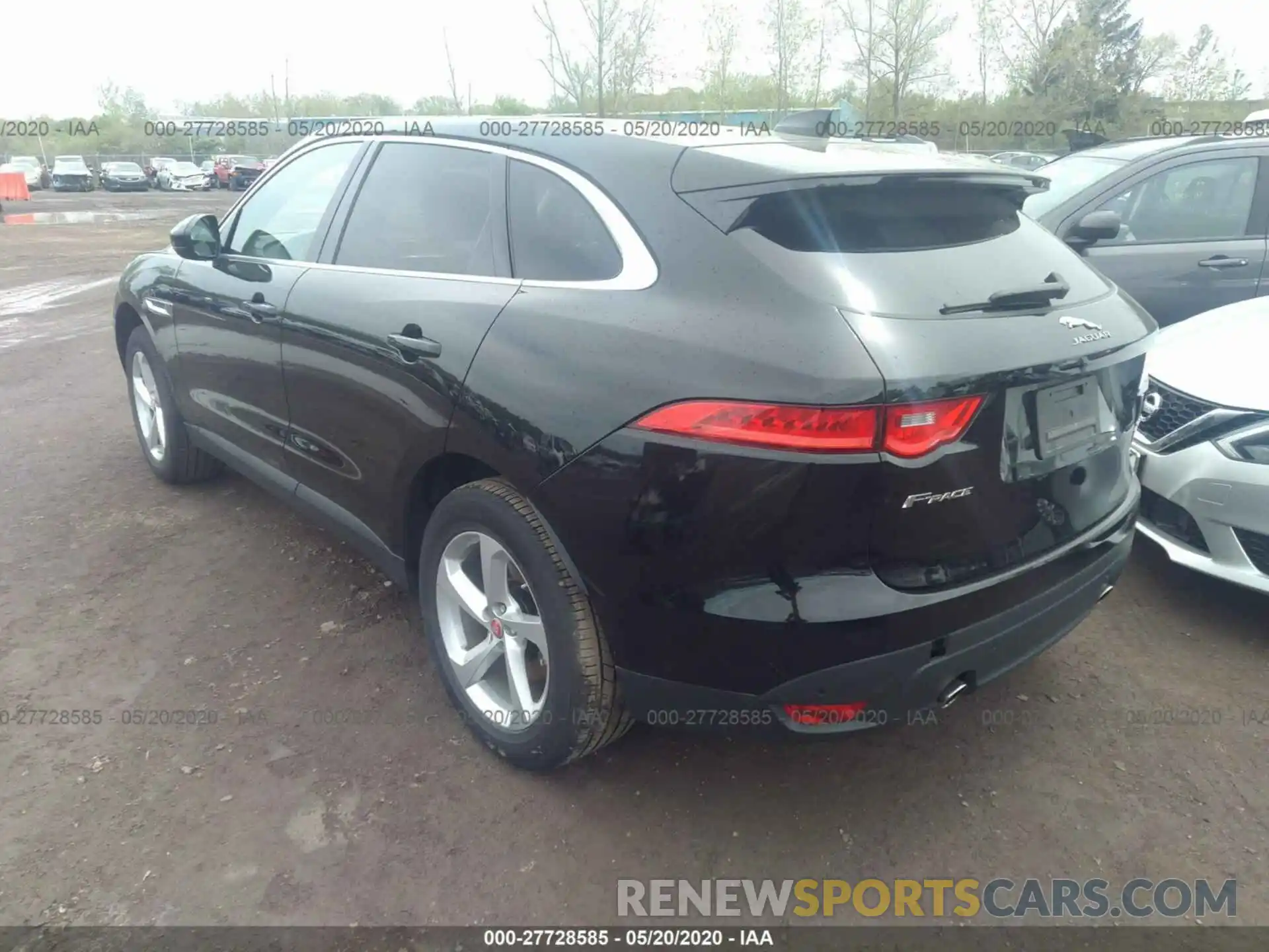 3 Фотография поврежденного автомобиля SADCJ2FX4KA609197 JAGUAR F-PACE 2019