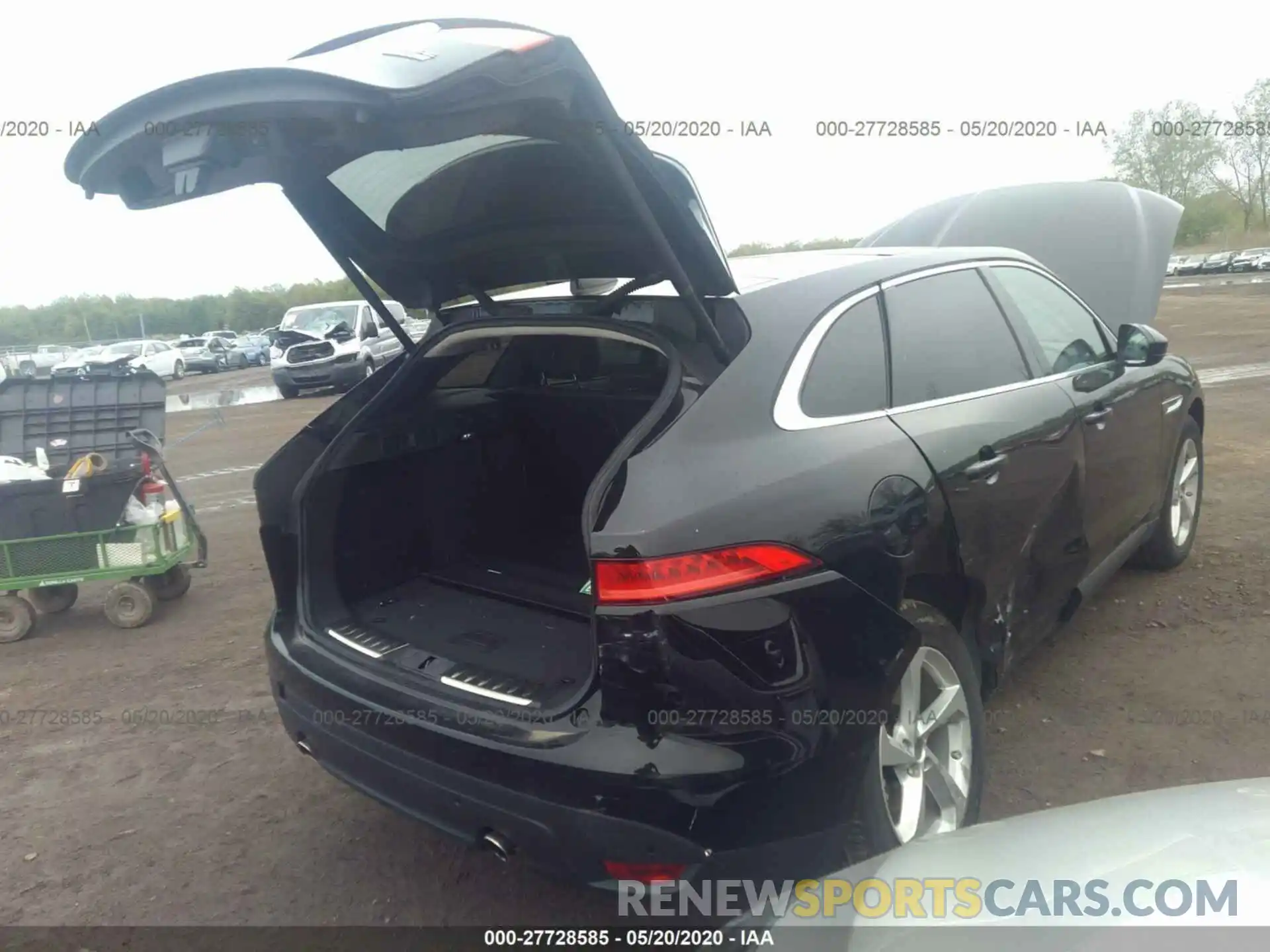 4 Photograph of a damaged car SADCJ2FX4KA609197 JAGUAR F-PACE 2019