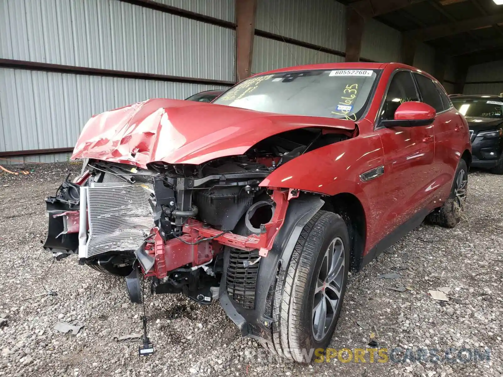 2 Photograph of a damaged car SADCJ2FX4KA616635 JAGUAR F-PACE 2019