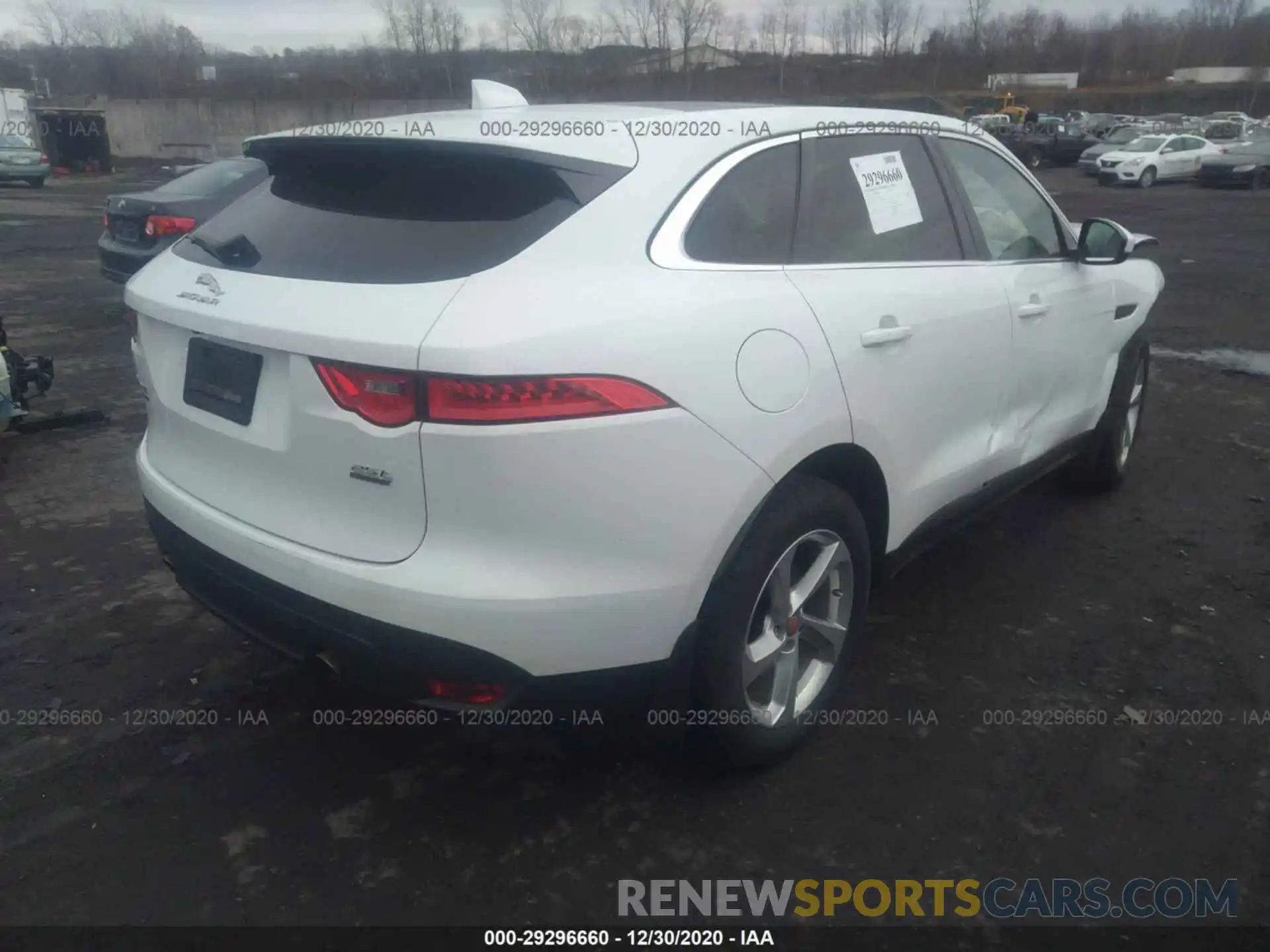 4 Photograph of a damaged car SADCJ2FX5KA355063 JAGUAR F-PACE 2019