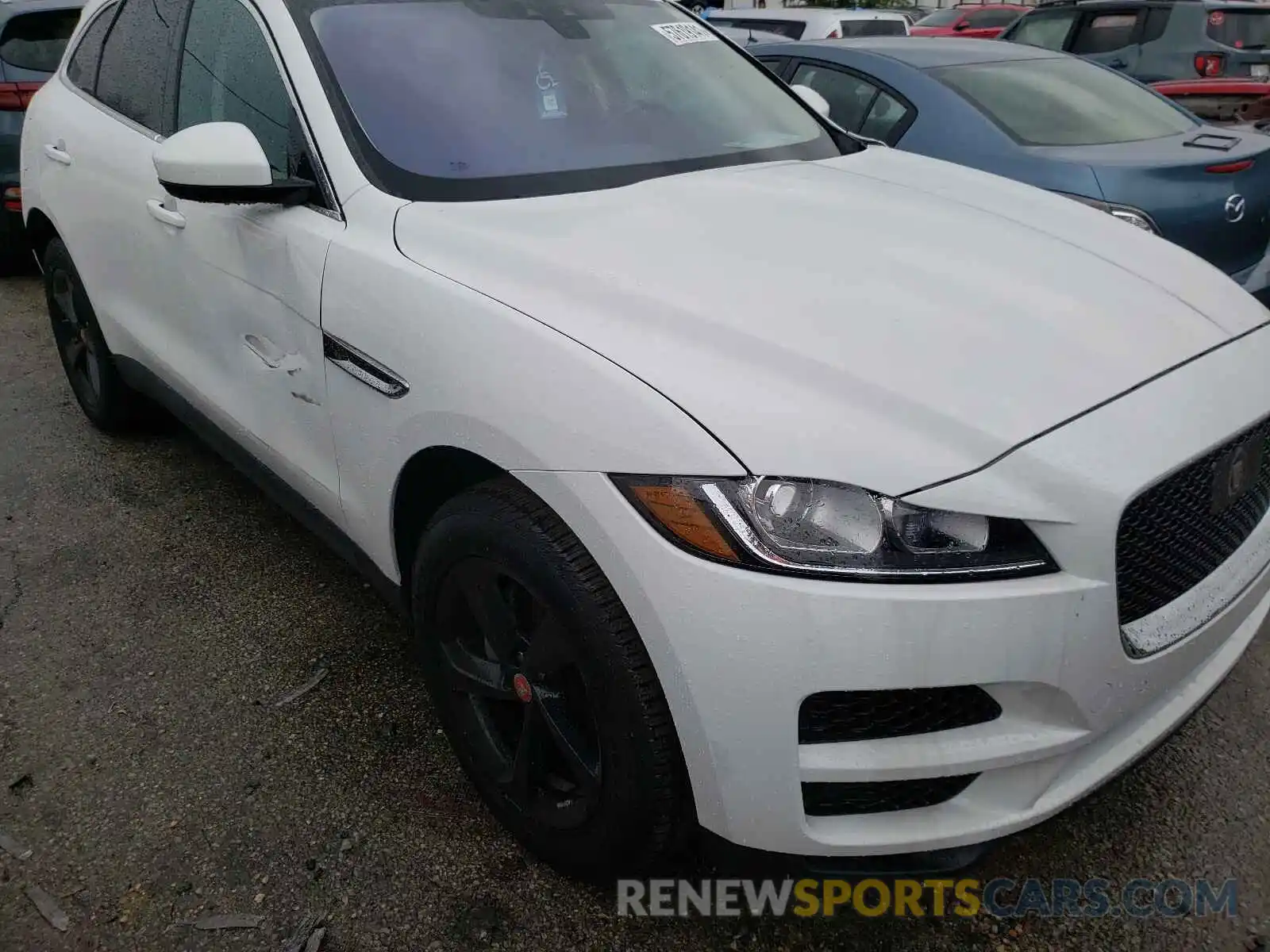 1 Photograph of a damaged car SADCJ2FX5KA357735 JAGUAR F-PACE 2019