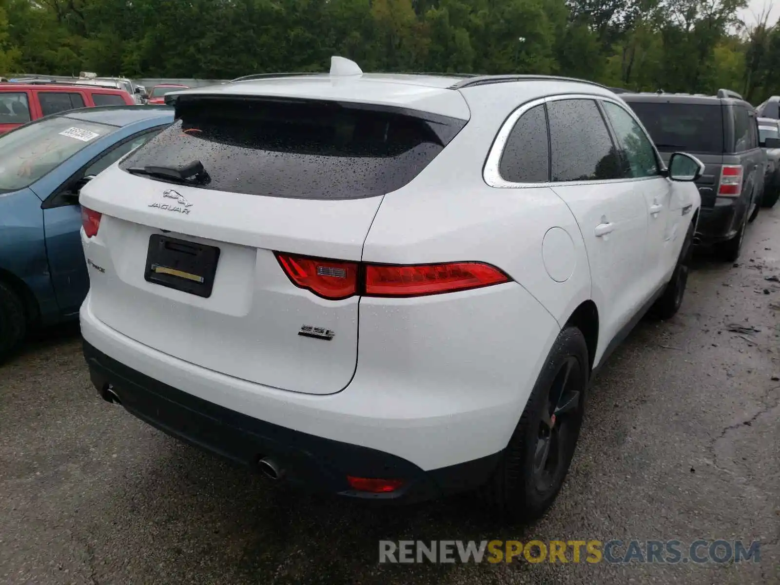 4 Фотография поврежденного автомобиля SADCJ2FX5KA357735 JAGUAR F-PACE 2019