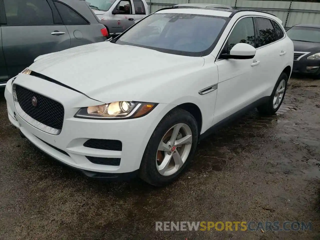 2 Фотография поврежденного автомобиля SADCJ2FX5KA364541 JAGUAR F-PACE 2019