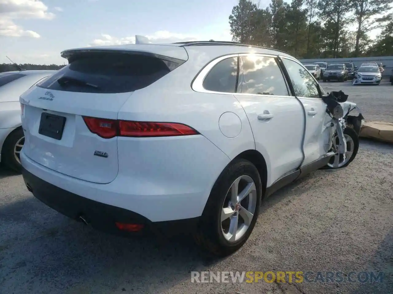 4 Фотография поврежденного автомобиля SADCJ2FX5KA364541 JAGUAR F-PACE 2019