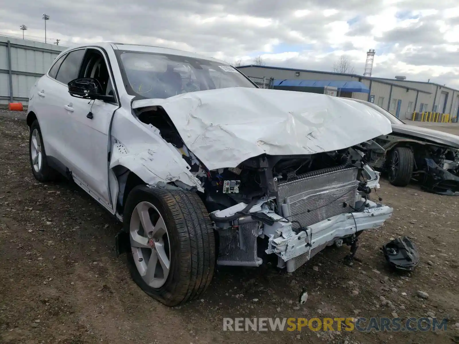 1 Photograph of a damaged car SADCJ2FX5KA399094 JAGUAR F-PACE 2019