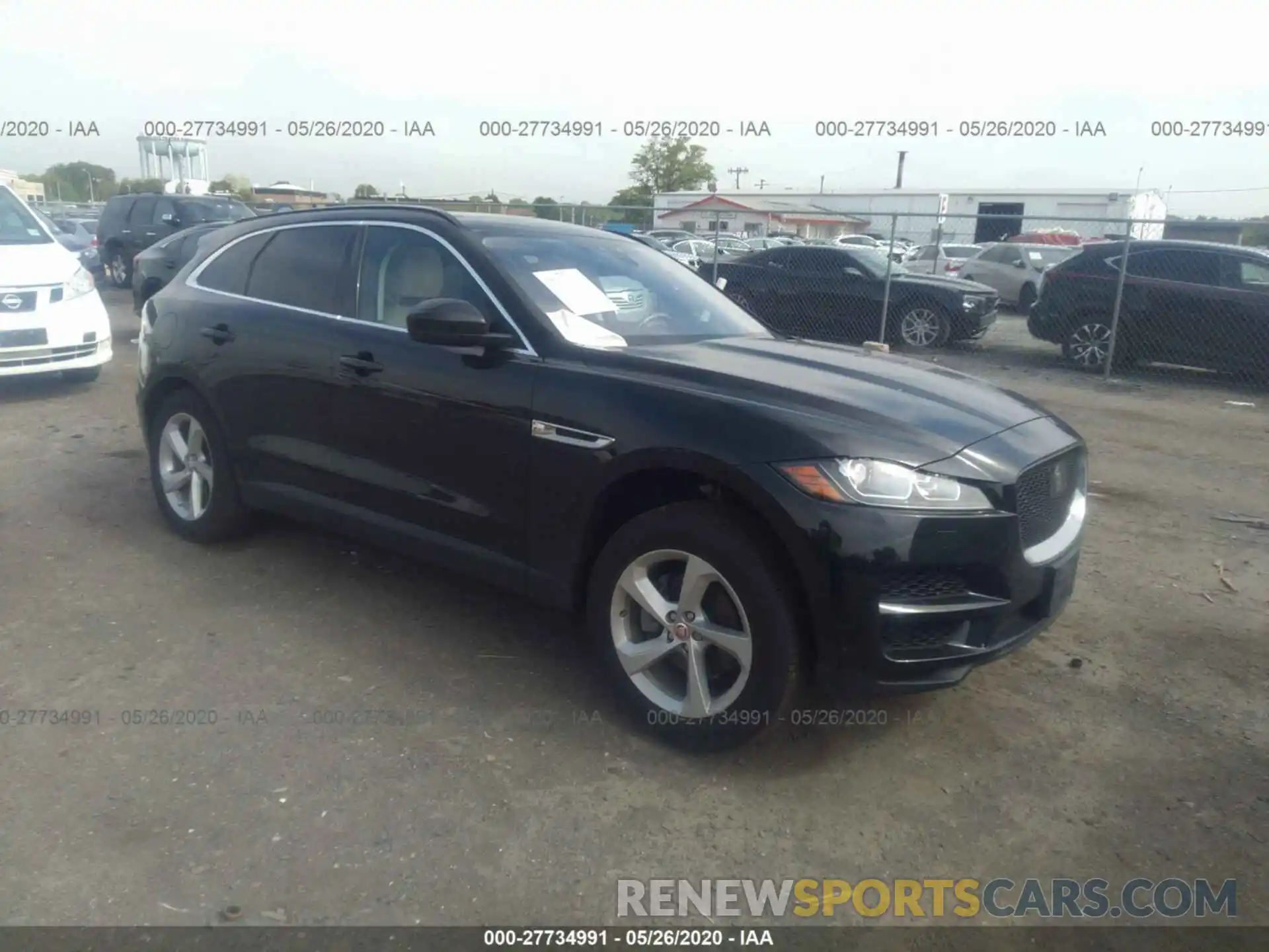 1 Photograph of a damaged car SADCJ2FX5KA600914 JAGUAR F-PACE 2019