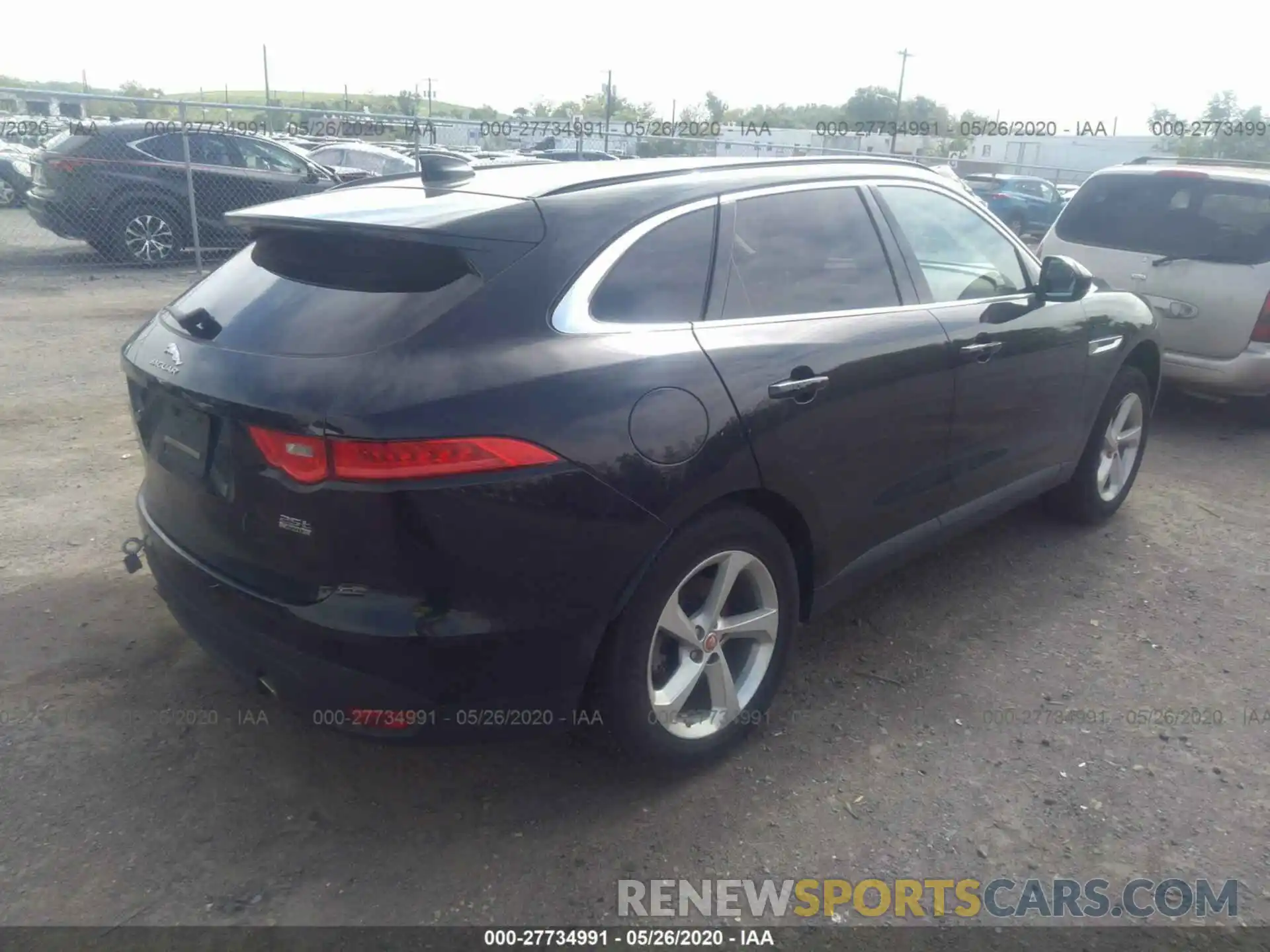 4 Фотография поврежденного автомобиля SADCJ2FX5KA600914 JAGUAR F-PACE 2019