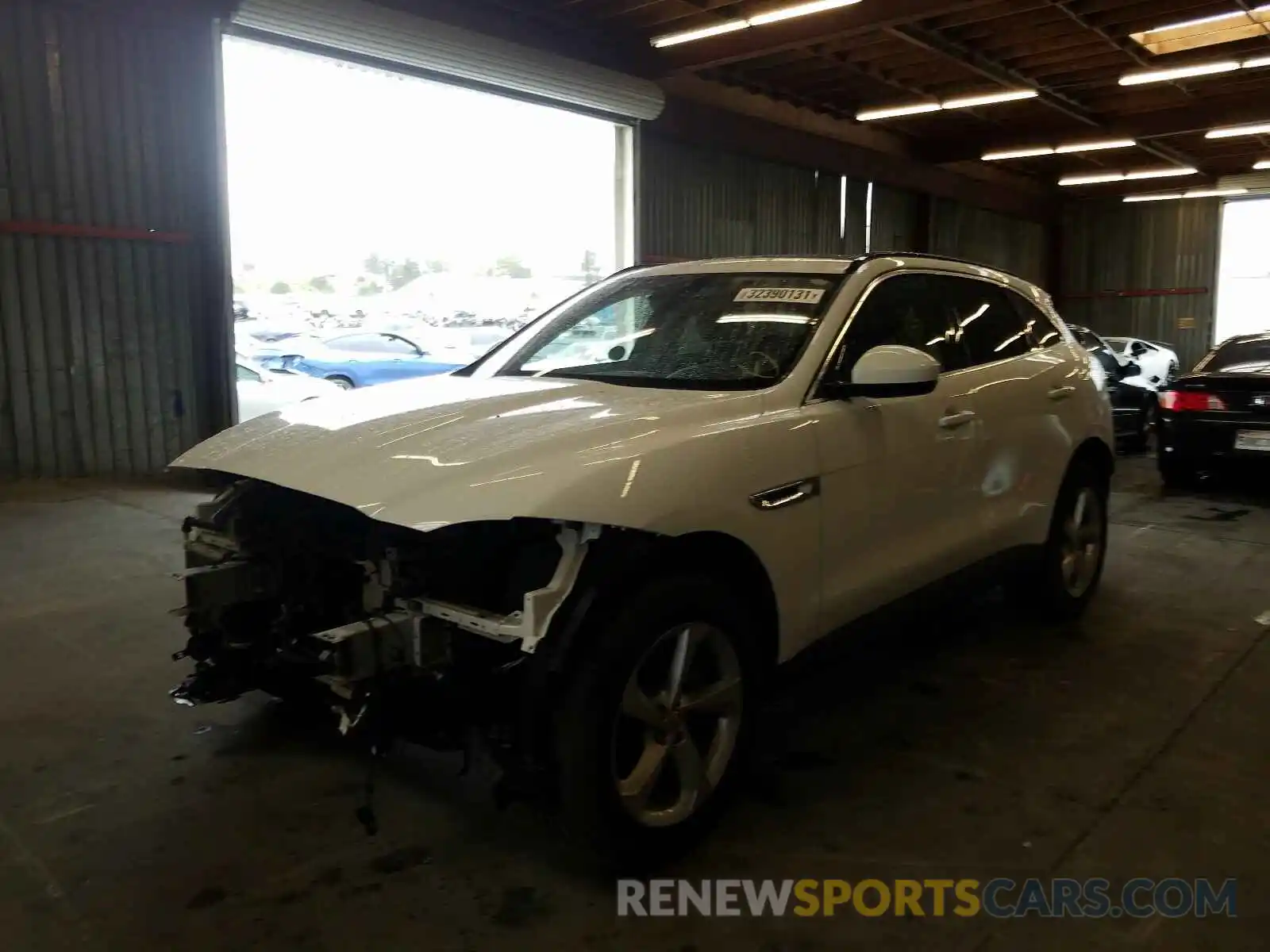 2 Photograph of a damaged car SADCJ2FX5KA601402 JAGUAR F-PACE 2019