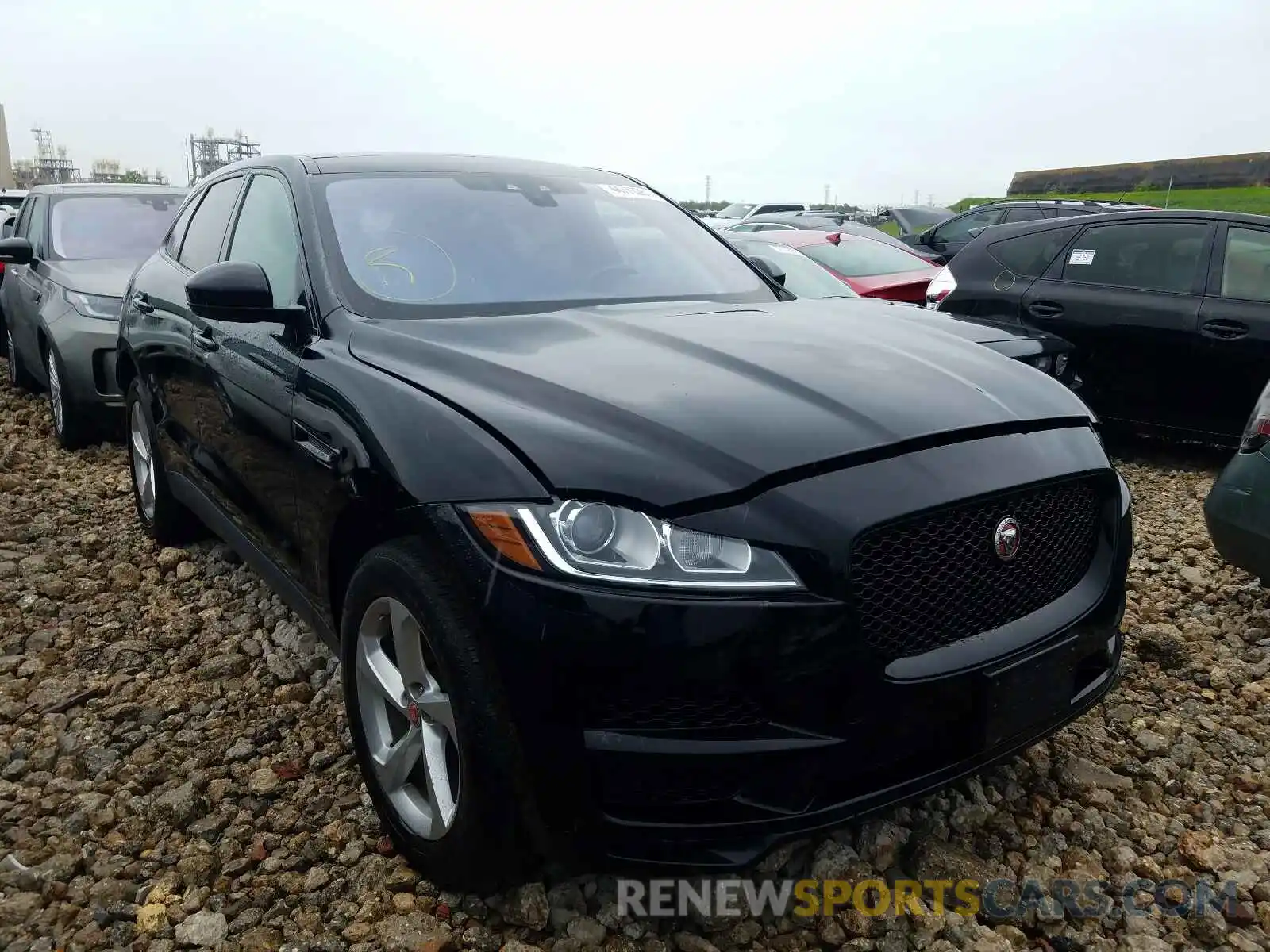 1 Photograph of a damaged car SADCJ2FX5KA606521 JAGUAR F-PACE 2019