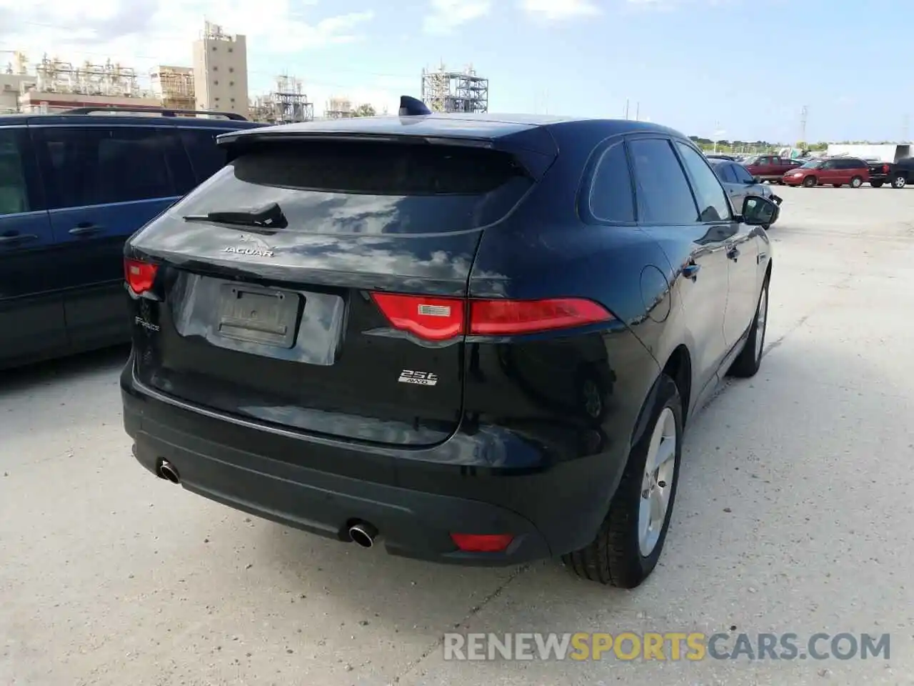 4 Photograph of a damaged car SADCJ2FX5KA606521 JAGUAR F-PACE 2019