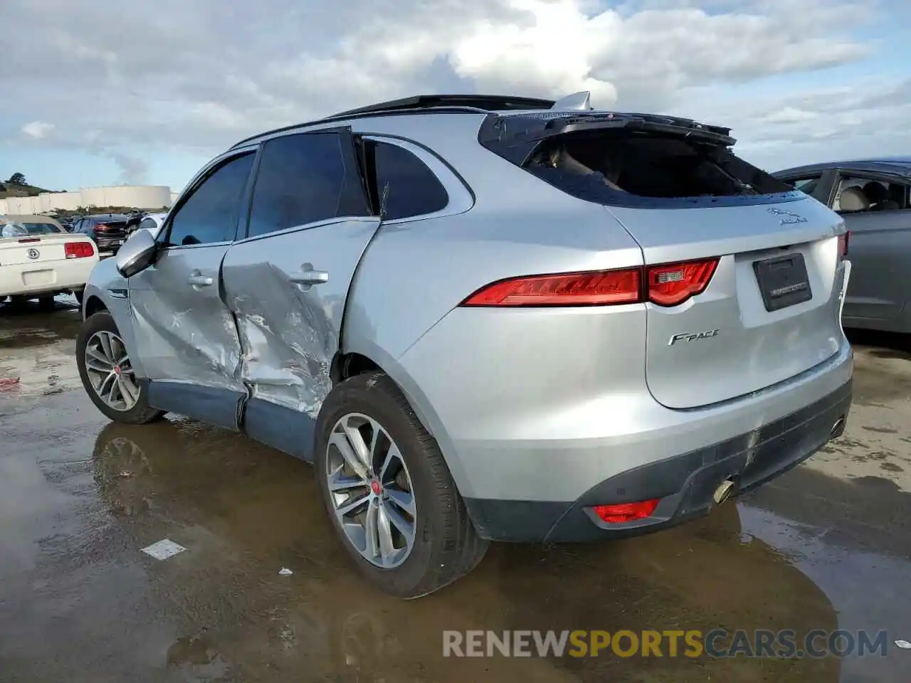 2 Photograph of a damaged car SADCJ2FX6KA364189 JAGUAR F-PACE 2019