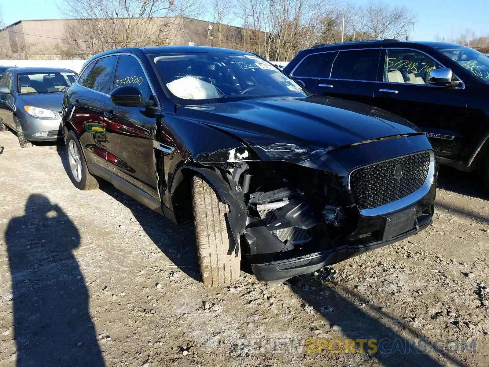 1 Photograph of a damaged car SADCJ2FX6KA398889 JAGUAR F-PACE 2019