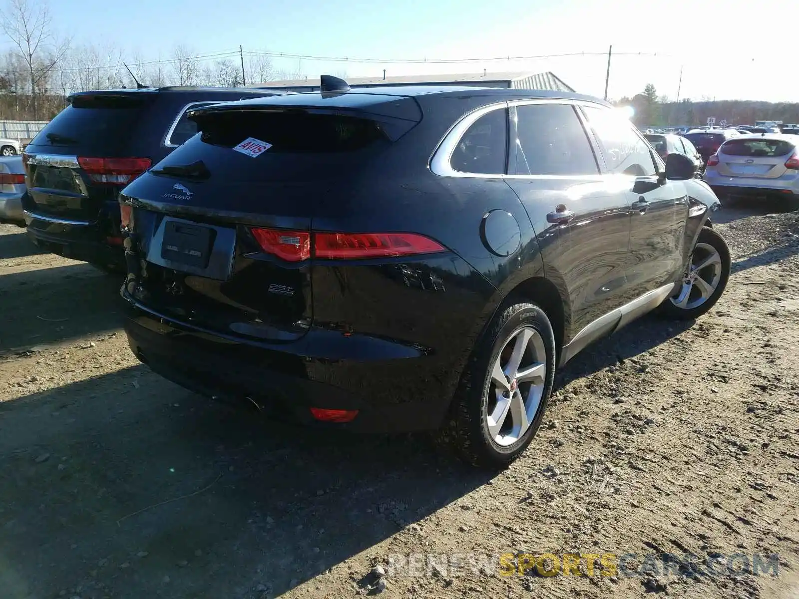 4 Фотография поврежденного автомобиля SADCJ2FX6KA398889 JAGUAR F-PACE 2019