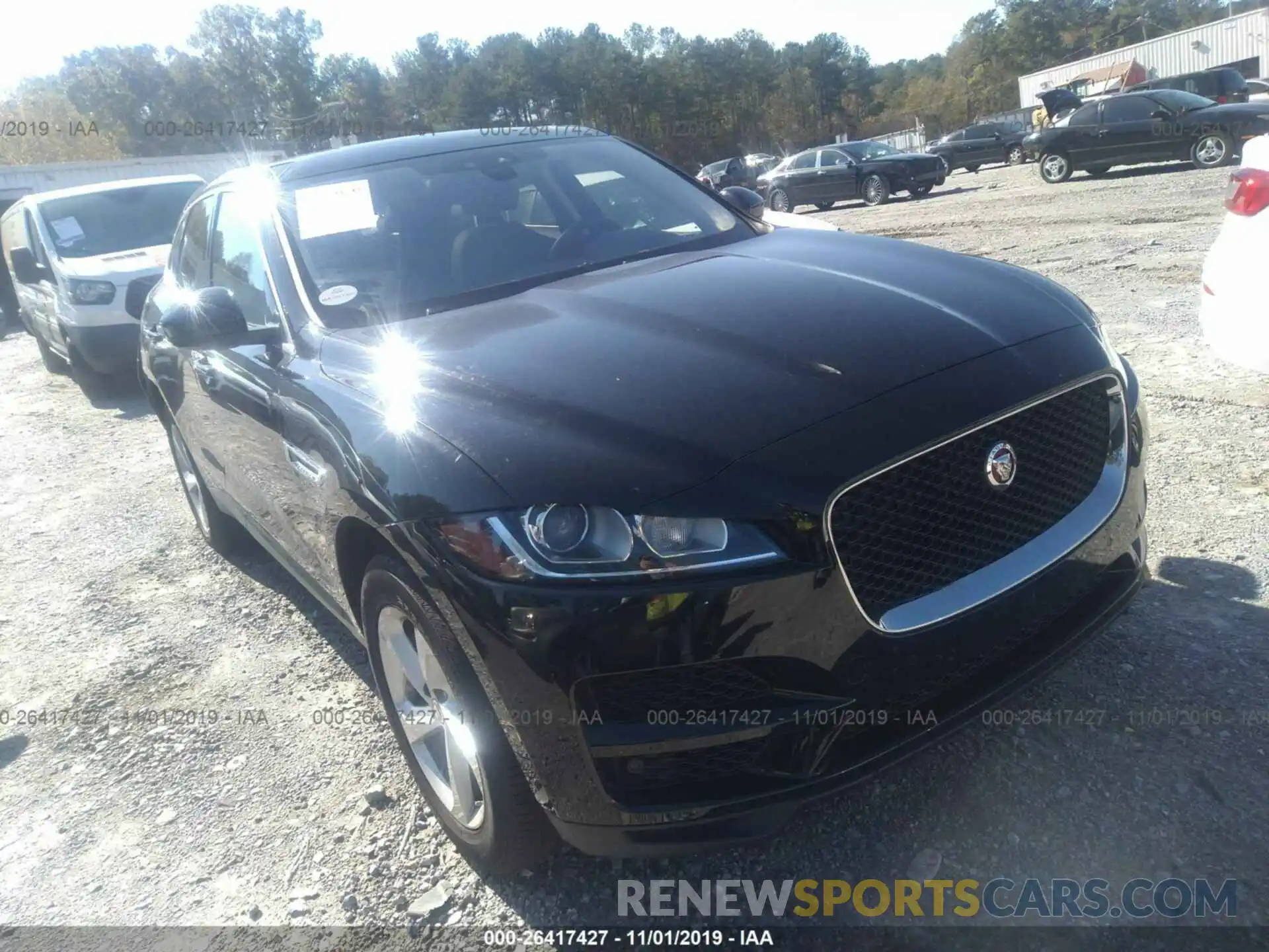 1 Photograph of a damaged car SADCJ2FX6KA399010 JAGUAR F-PACE 2019