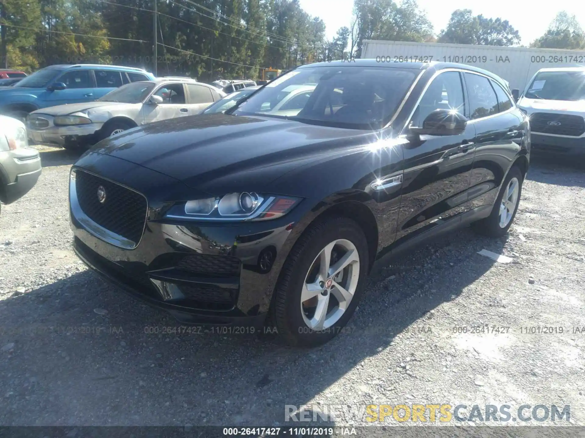 2 Фотография поврежденного автомобиля SADCJ2FX6KA399010 JAGUAR F-PACE 2019