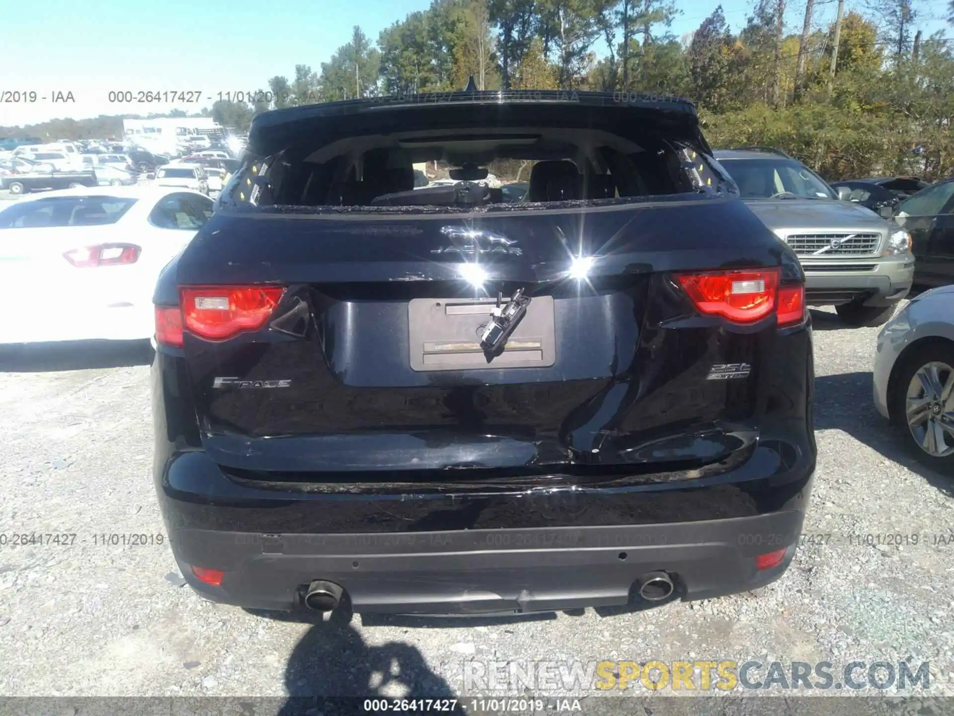 6 Photograph of a damaged car SADCJ2FX6KA399010 JAGUAR F-PACE 2019