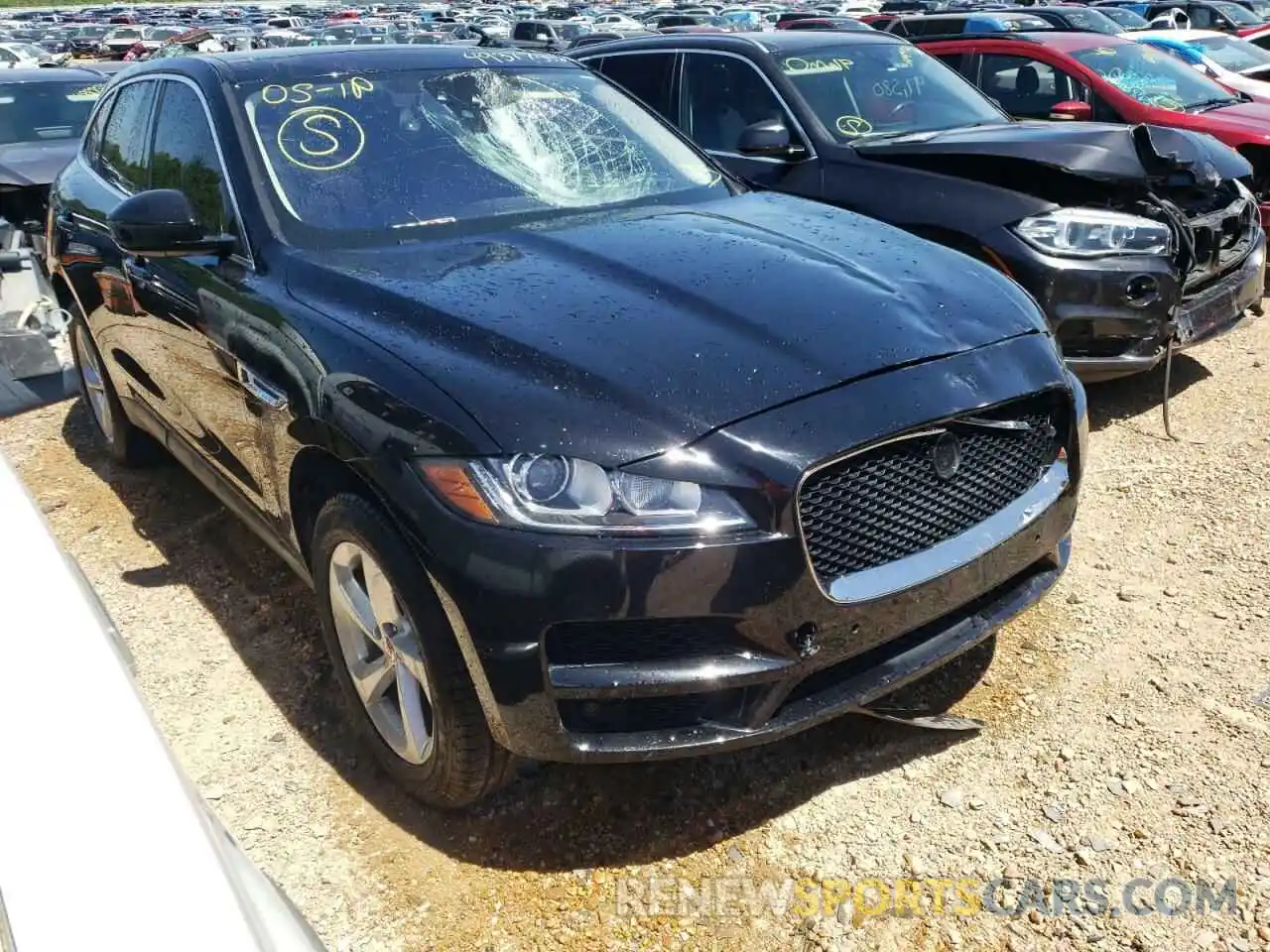 1 Фотография поврежденного автомобиля SADCJ2FX6KA399119 JAGUAR F-PACE 2019