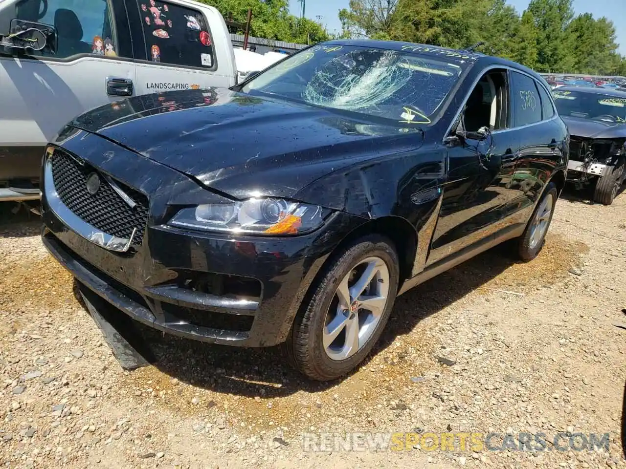 2 Photograph of a damaged car SADCJ2FX6KA399119 JAGUAR F-PACE 2019