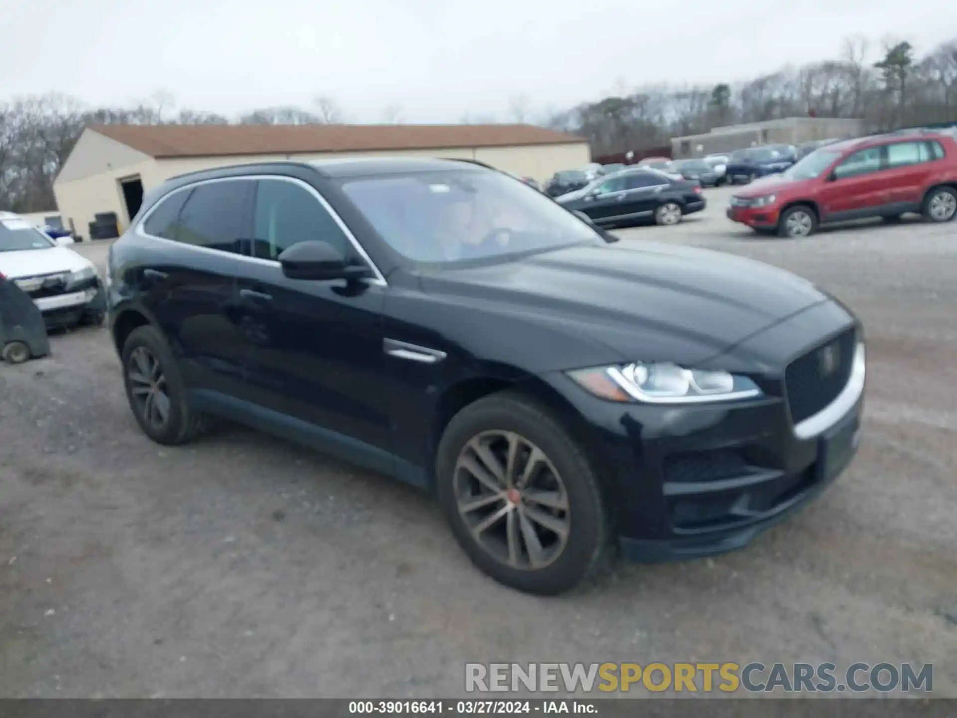 1 Photograph of a damaged car SADCJ2FX7KA357008 JAGUAR F-PACE 2019