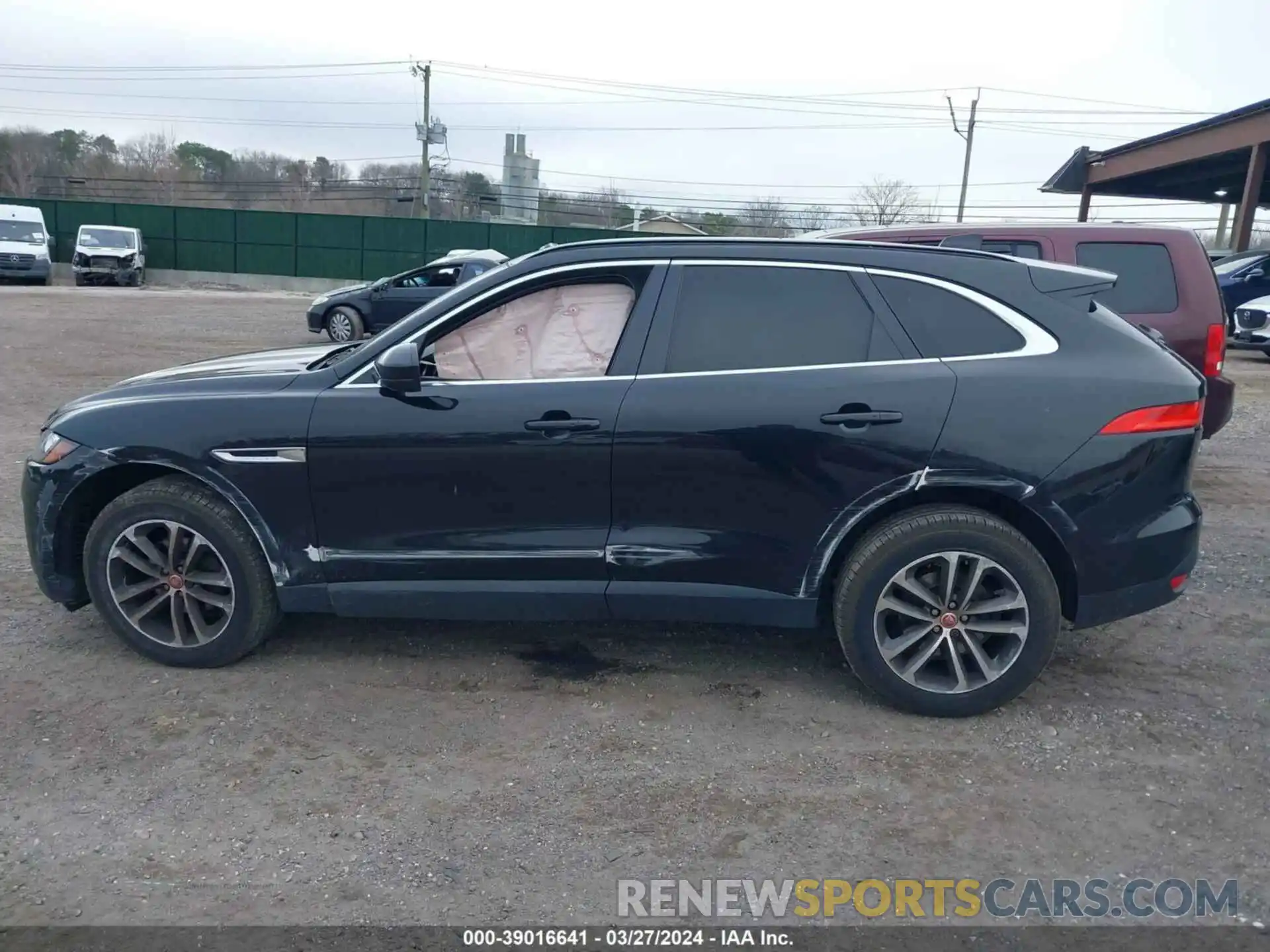 14 Фотография поврежденного автомобиля SADCJ2FX7KA357008 JAGUAR F-PACE 2019